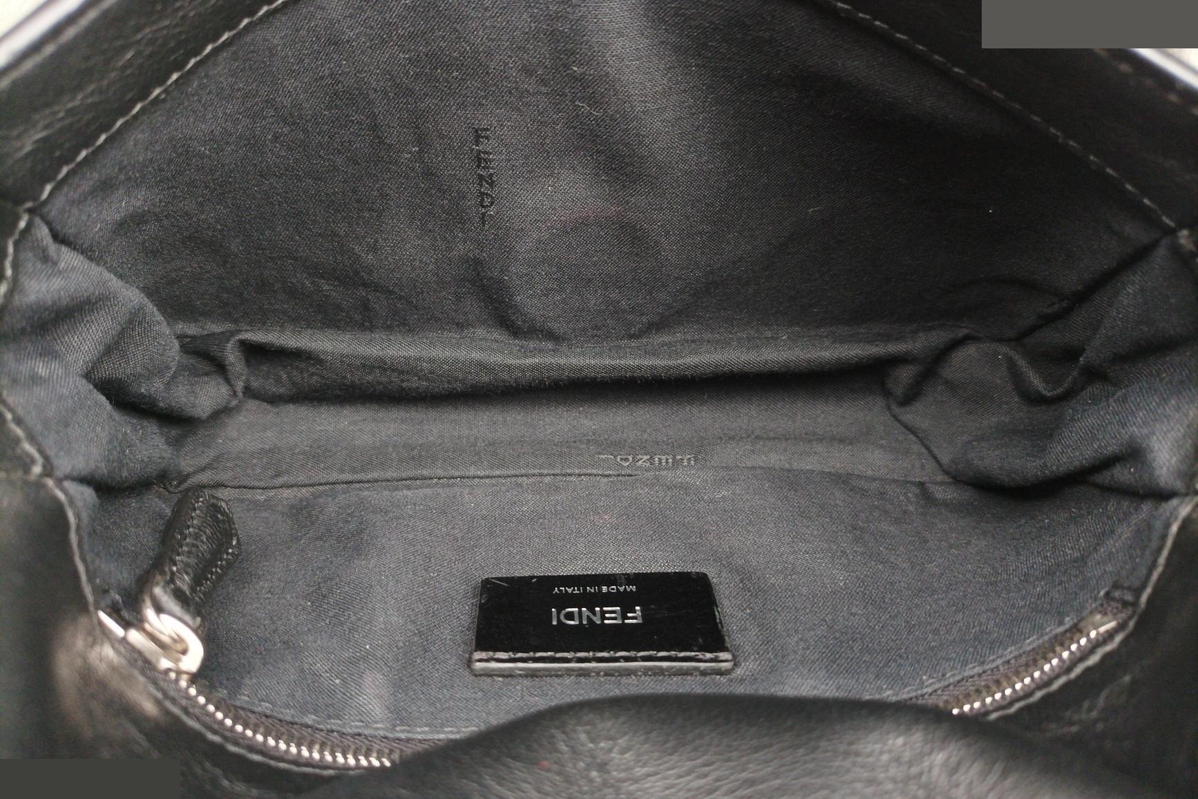 FF logo leather black — view 6