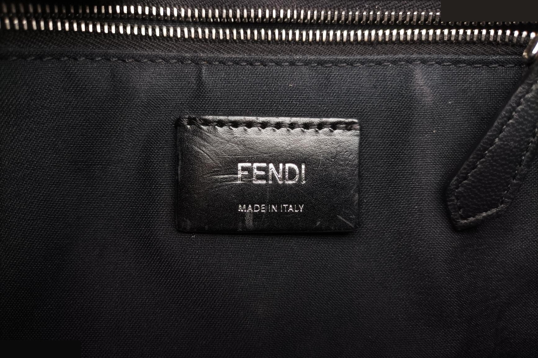 FF logo leather black — view 7