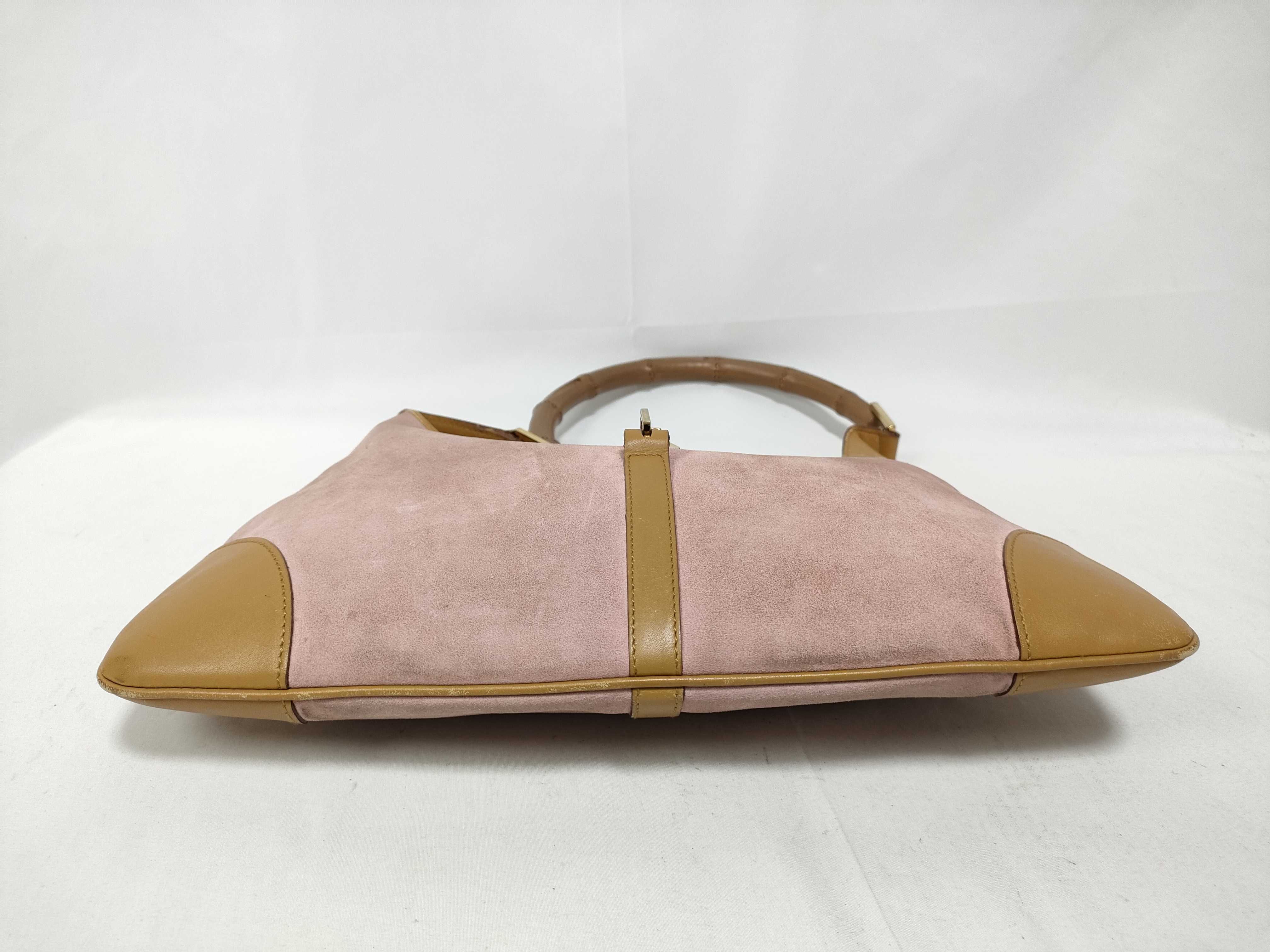 Suede Handbag — view 3