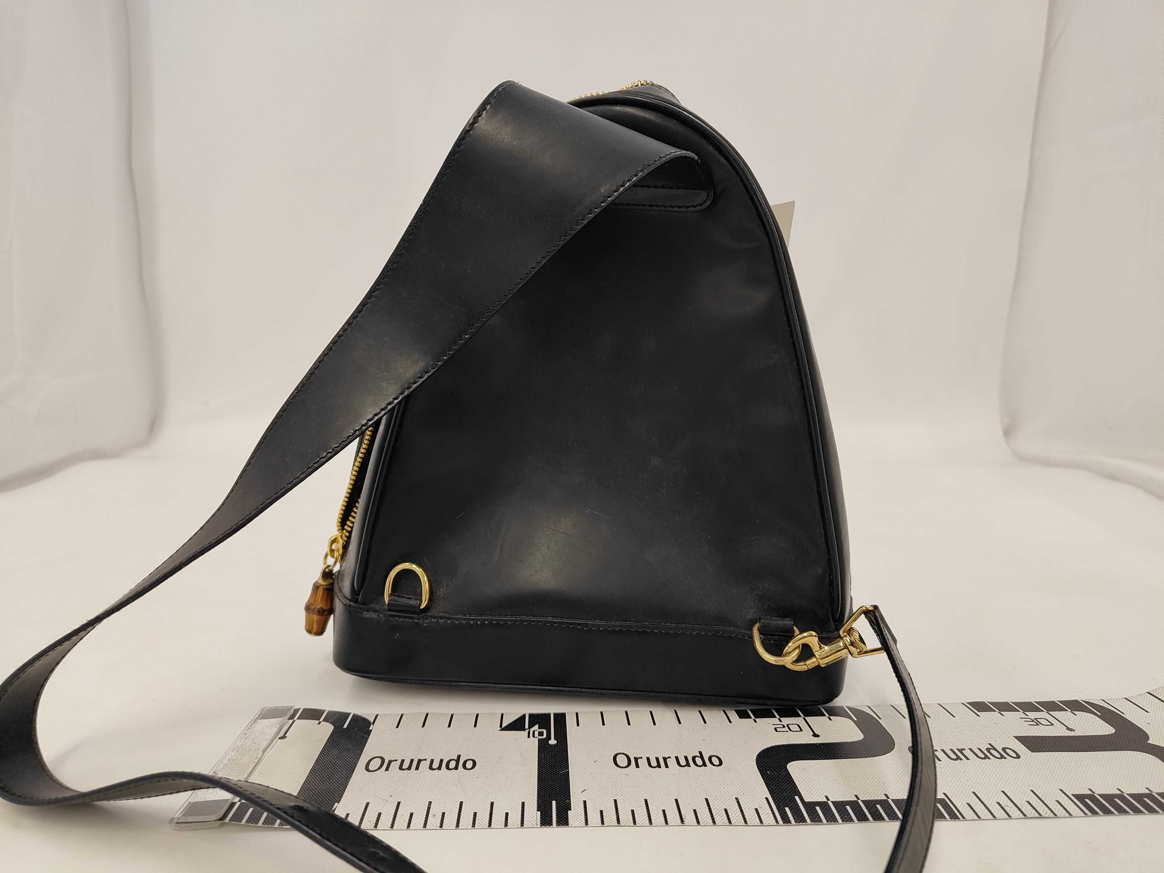 One-Shoulder Backpack Bag Bamboo Bag — view 2