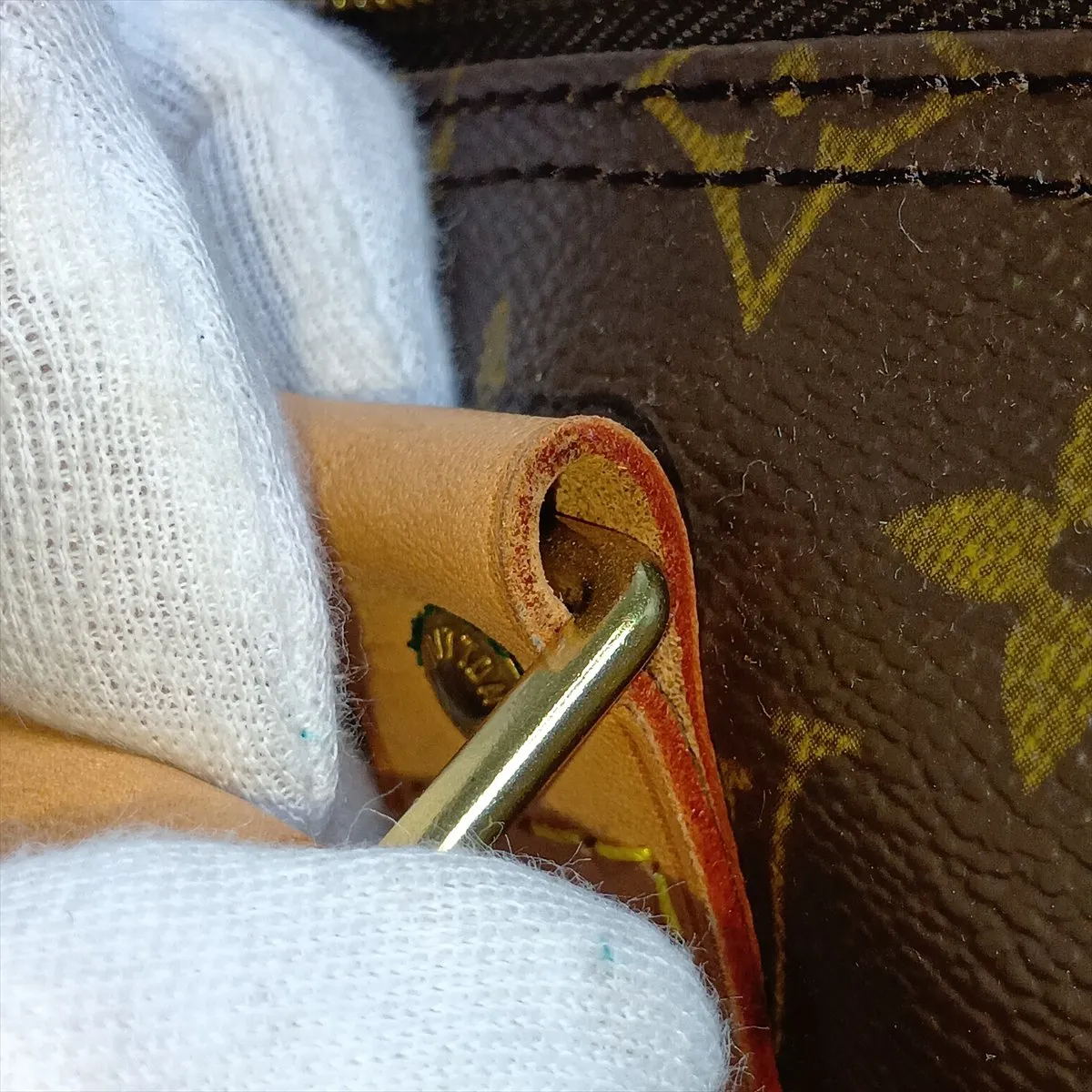 Monogram Keepall Bandoulière 55 M41414 VI0927 Brown — view 14