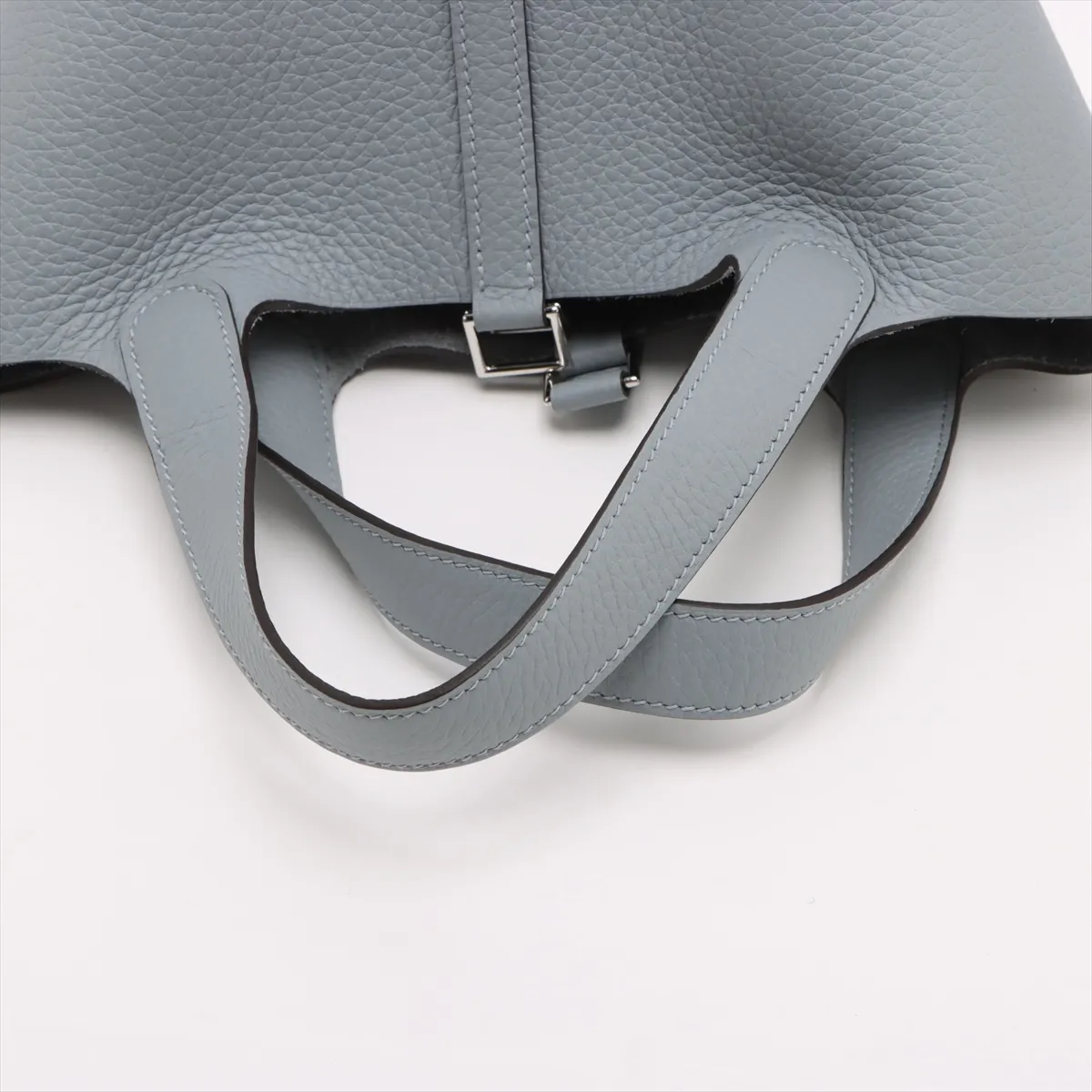 [Individually packaged] Hermes Picotin Lock 18 PM Taurillon Clemence Gris Pantin Silver Hardware K: 2025 — view 5