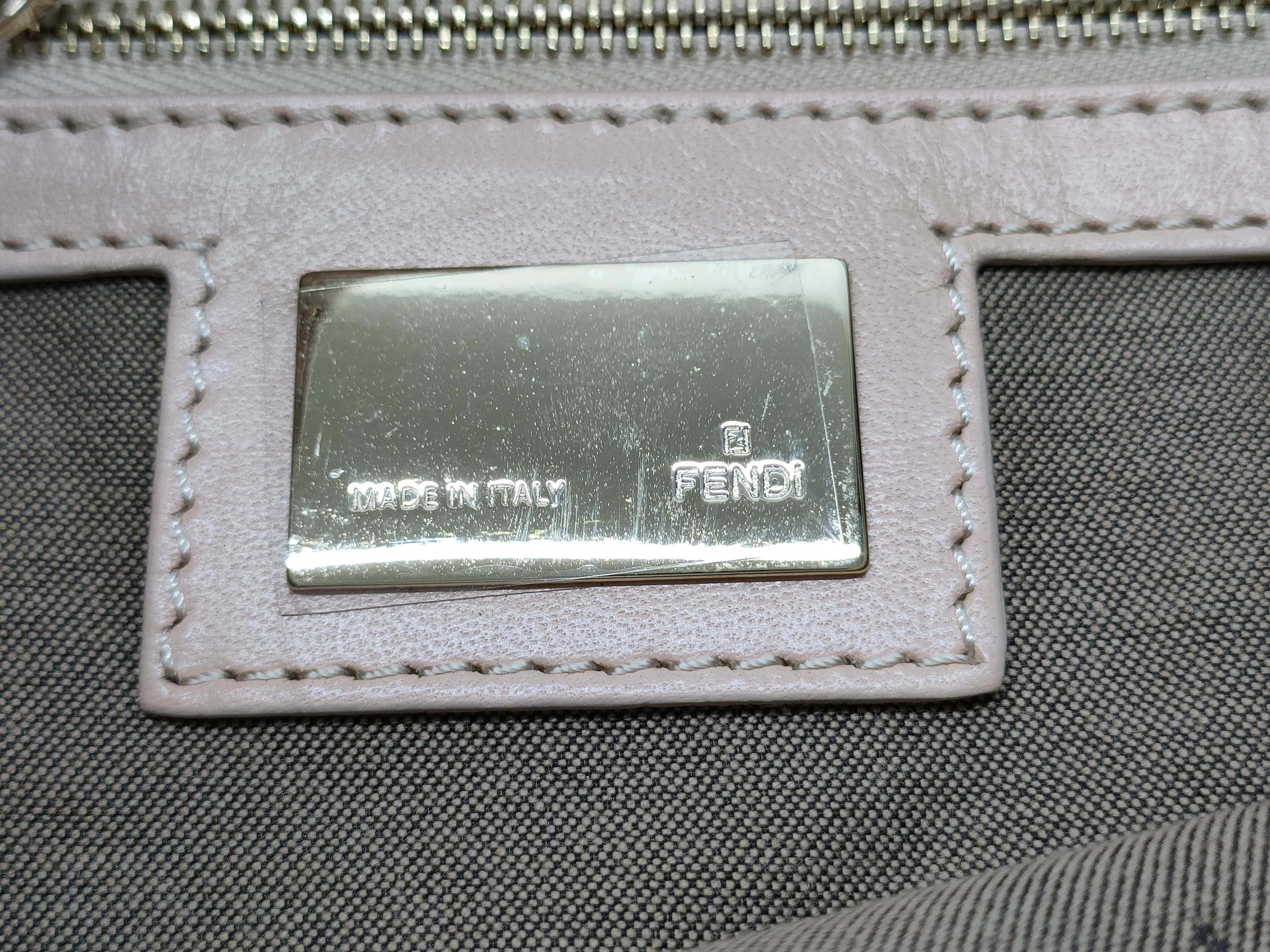 Zucca pattern Fendi bag, pink (with accessories and dust bag) shoulder bag — view 13