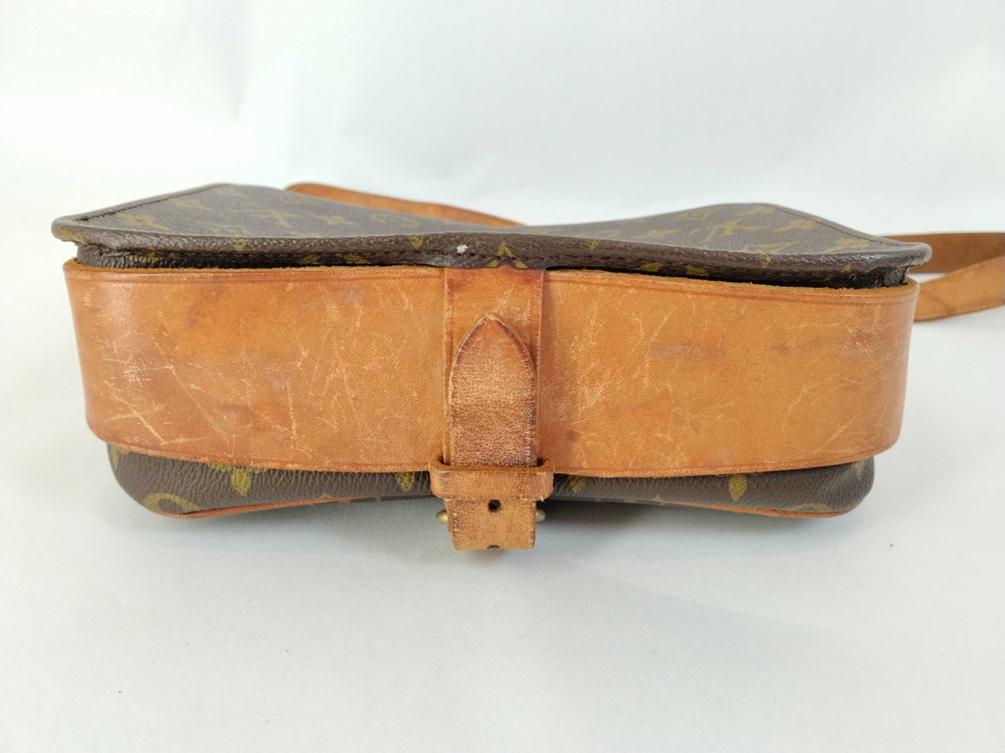 Monogram Louis Vuitton Monogram Cartouchiere MM 823 Shoulder Bag — view 7