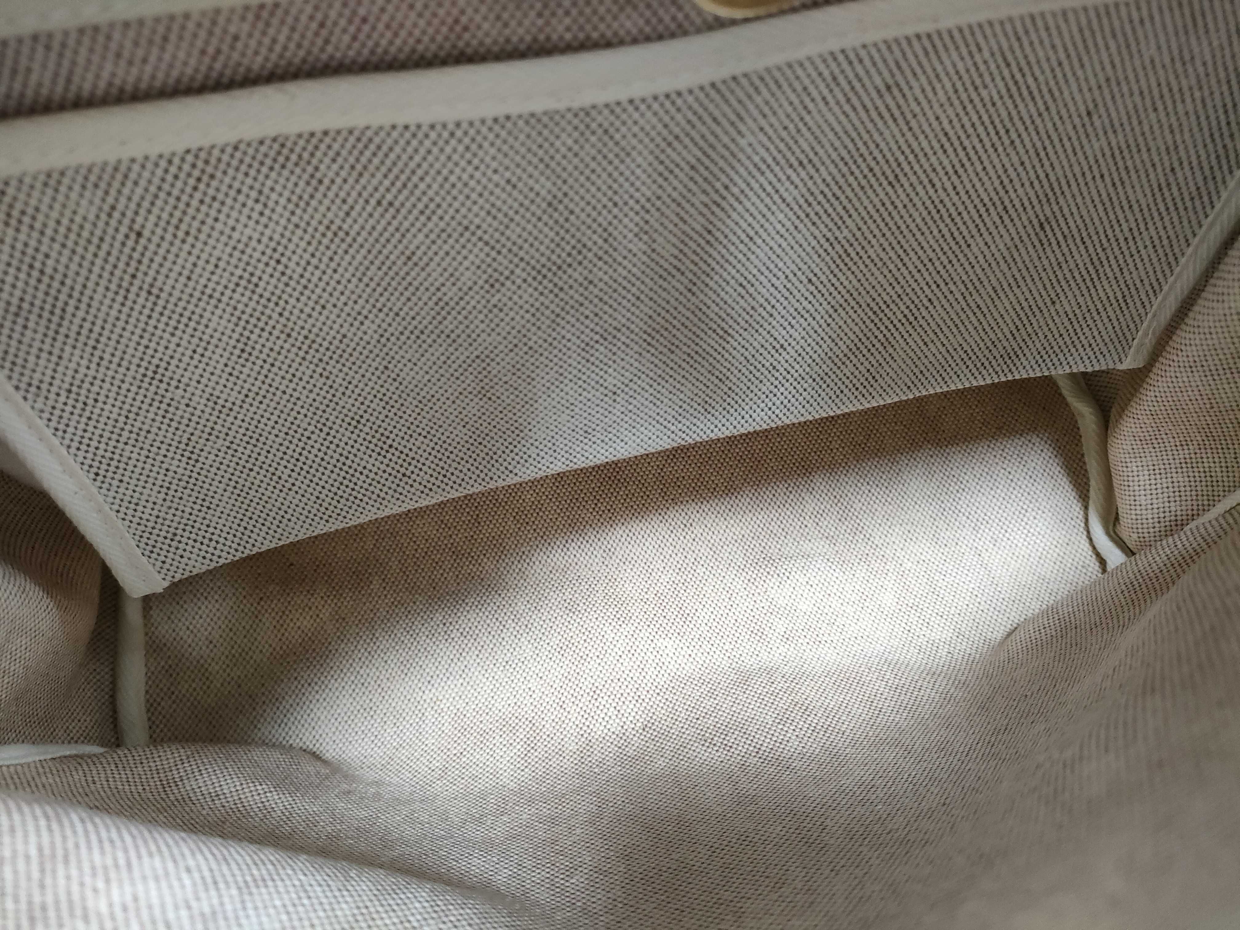 Herbag Ad PM Toile Officier x Vache Hunter Brown Gold Hardware F: 2002 Handbag — view 11