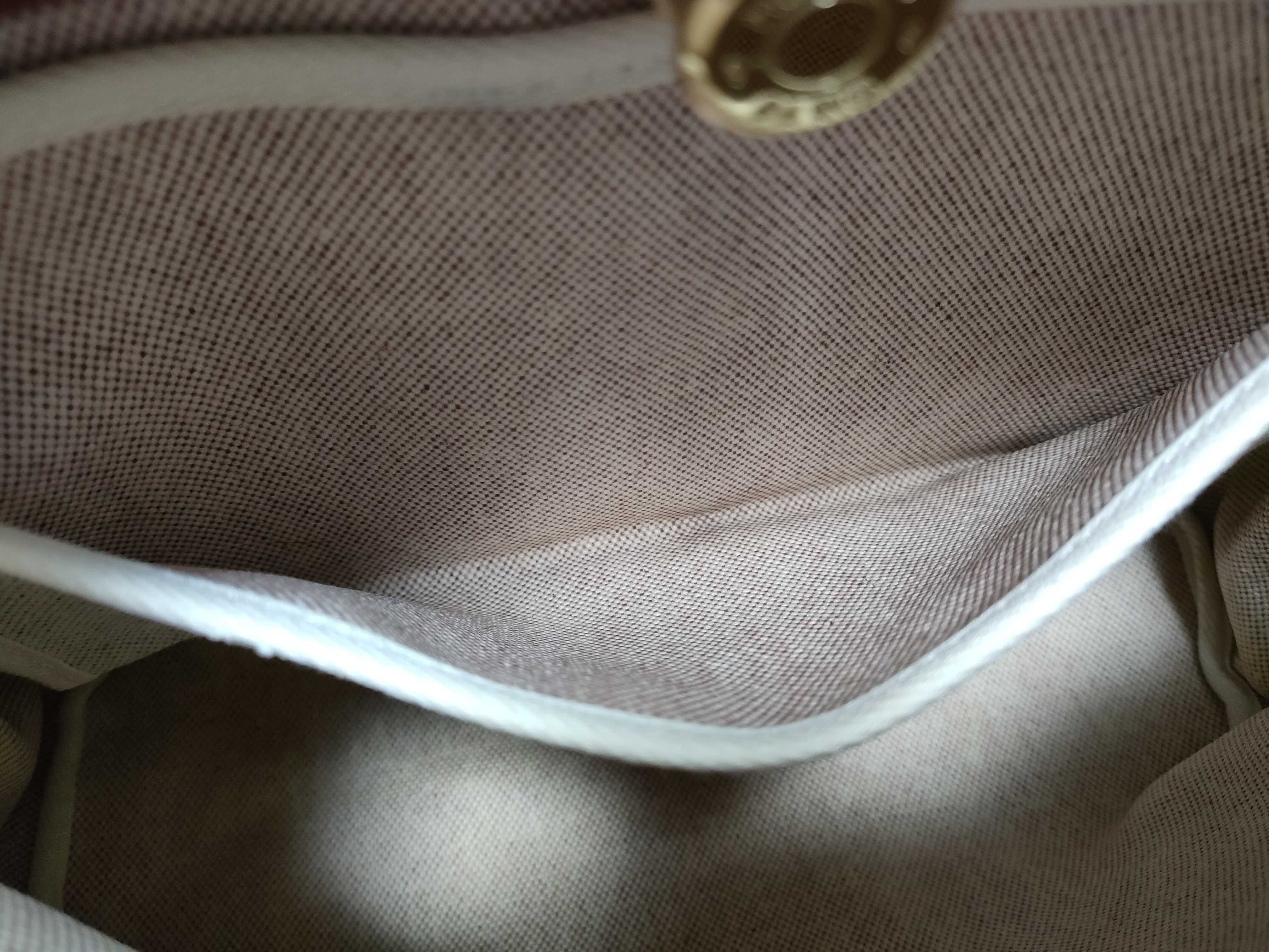 Herbag Ad PM Toile Officier x Vache Hunter Brown Gold Hardware F: 2002 Handbag — view 13