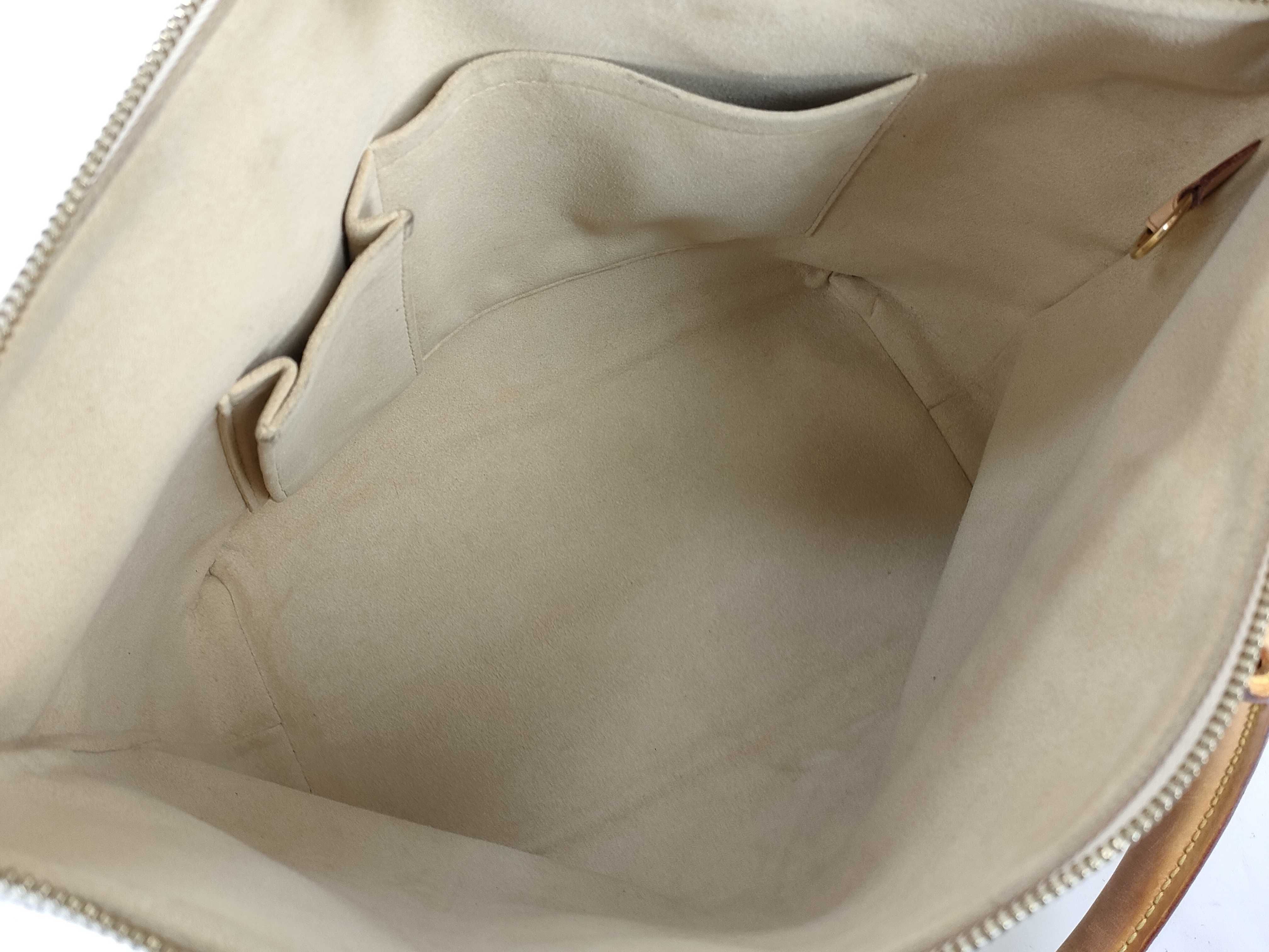 Damier Azur Saleya PM N51186 VI3087 White Tote Bag — view 10