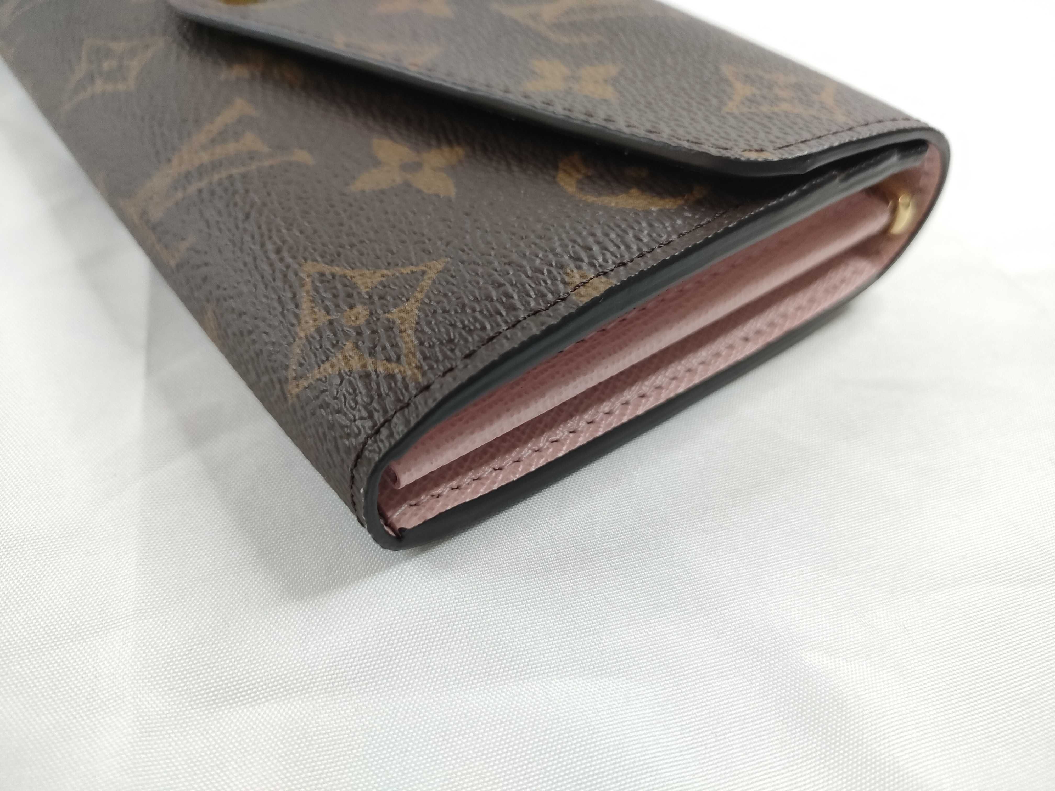 Monogram Louis Vuitton Portefeuille Sarah Long Wallet Monogram M62235 Wallet — view 3