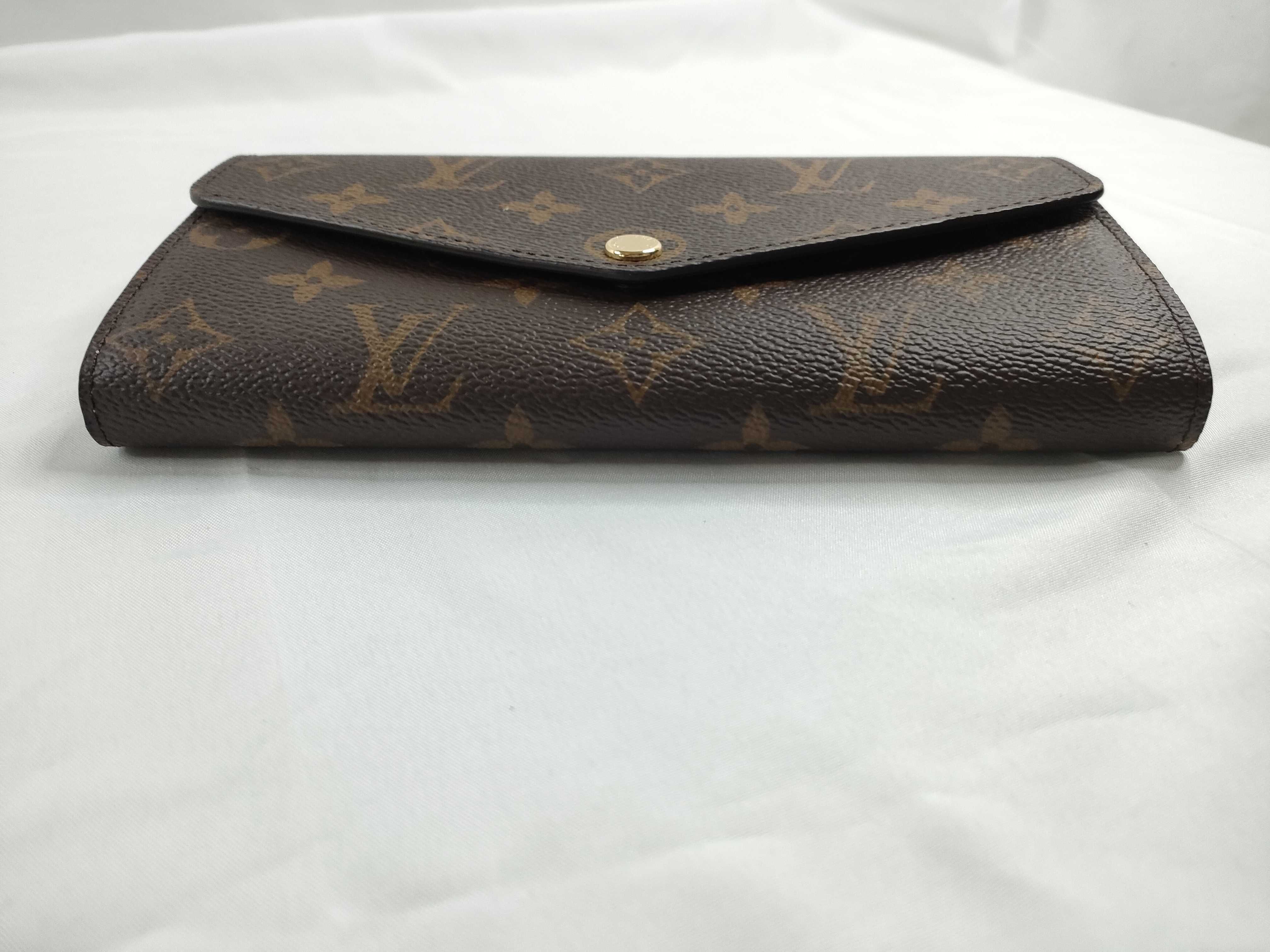 Monogram Louis Vuitton Portefeuille Sarah Long Wallet Monogram M62235 Wallet — view 6