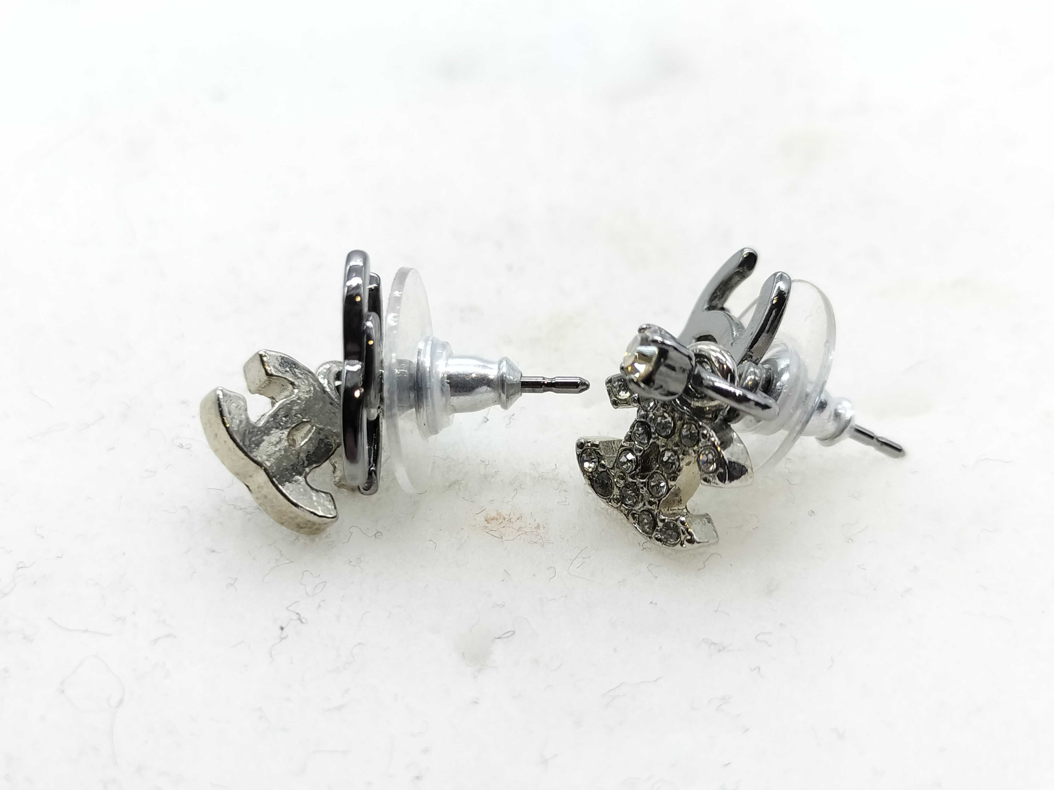 Coco Mark Rhinestone Earrings — view 5