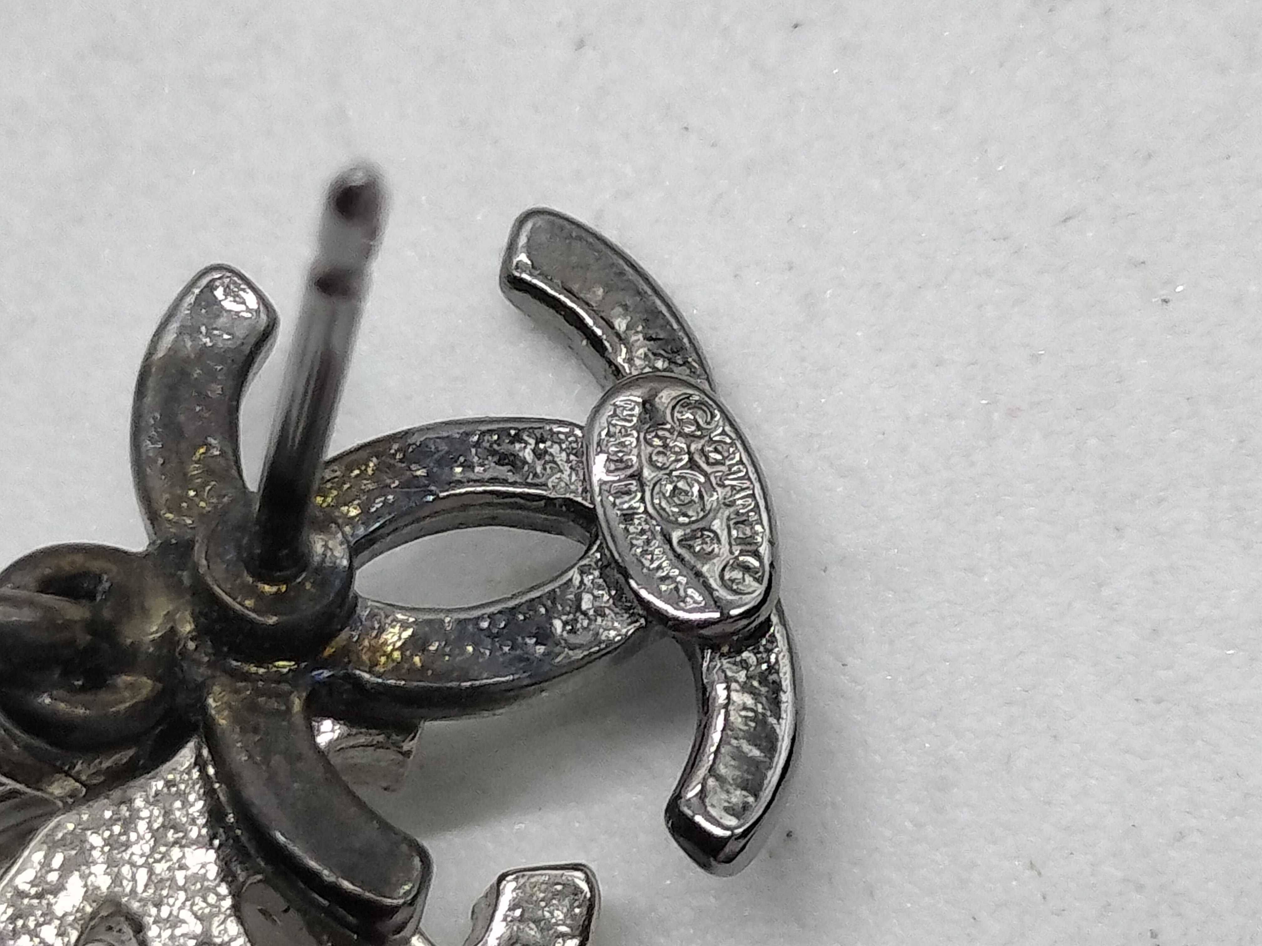 Coco Mark Rhinestone Earrings — view 6