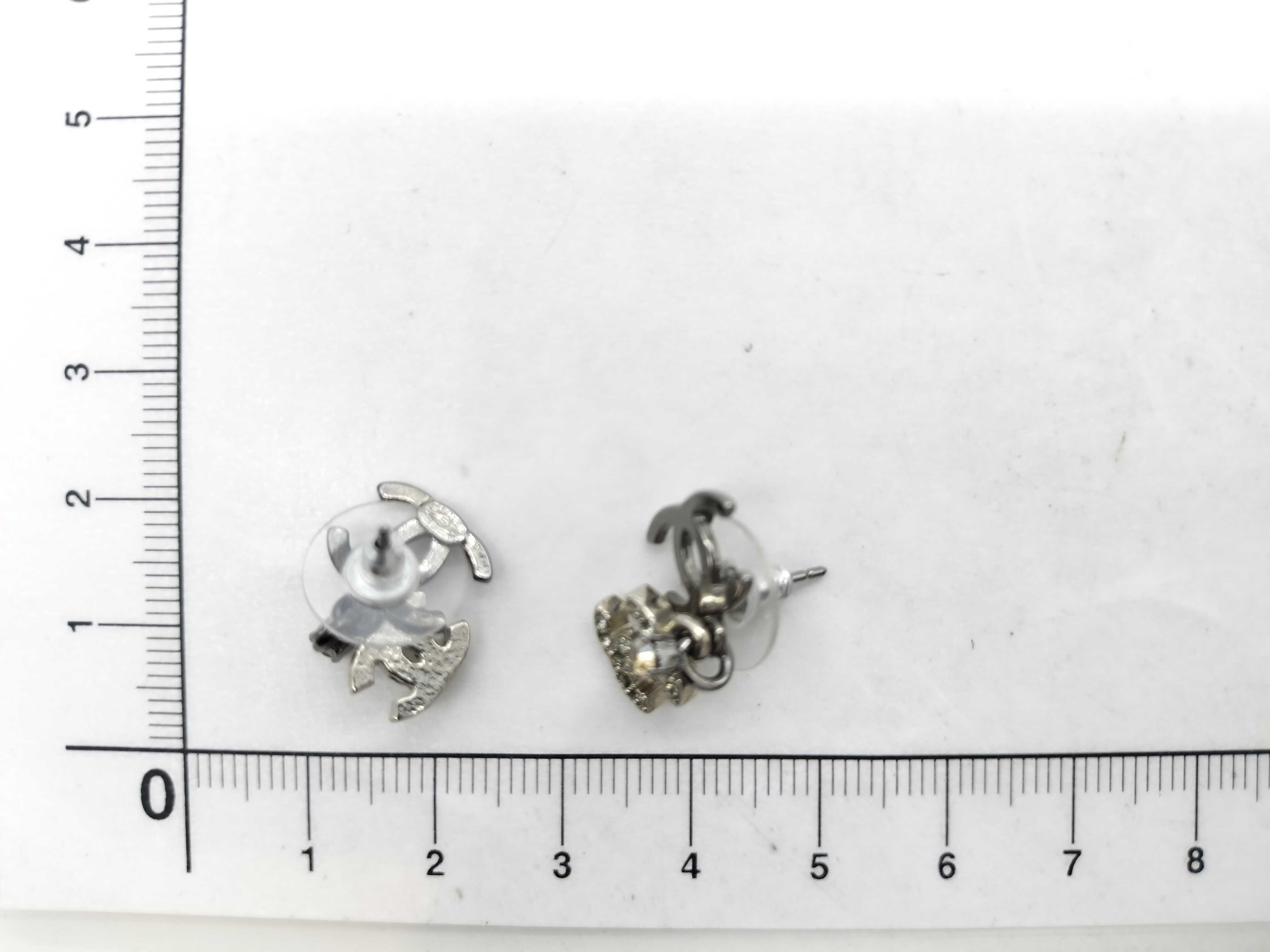 Coco Mark Rhinestone Earrings — view 7