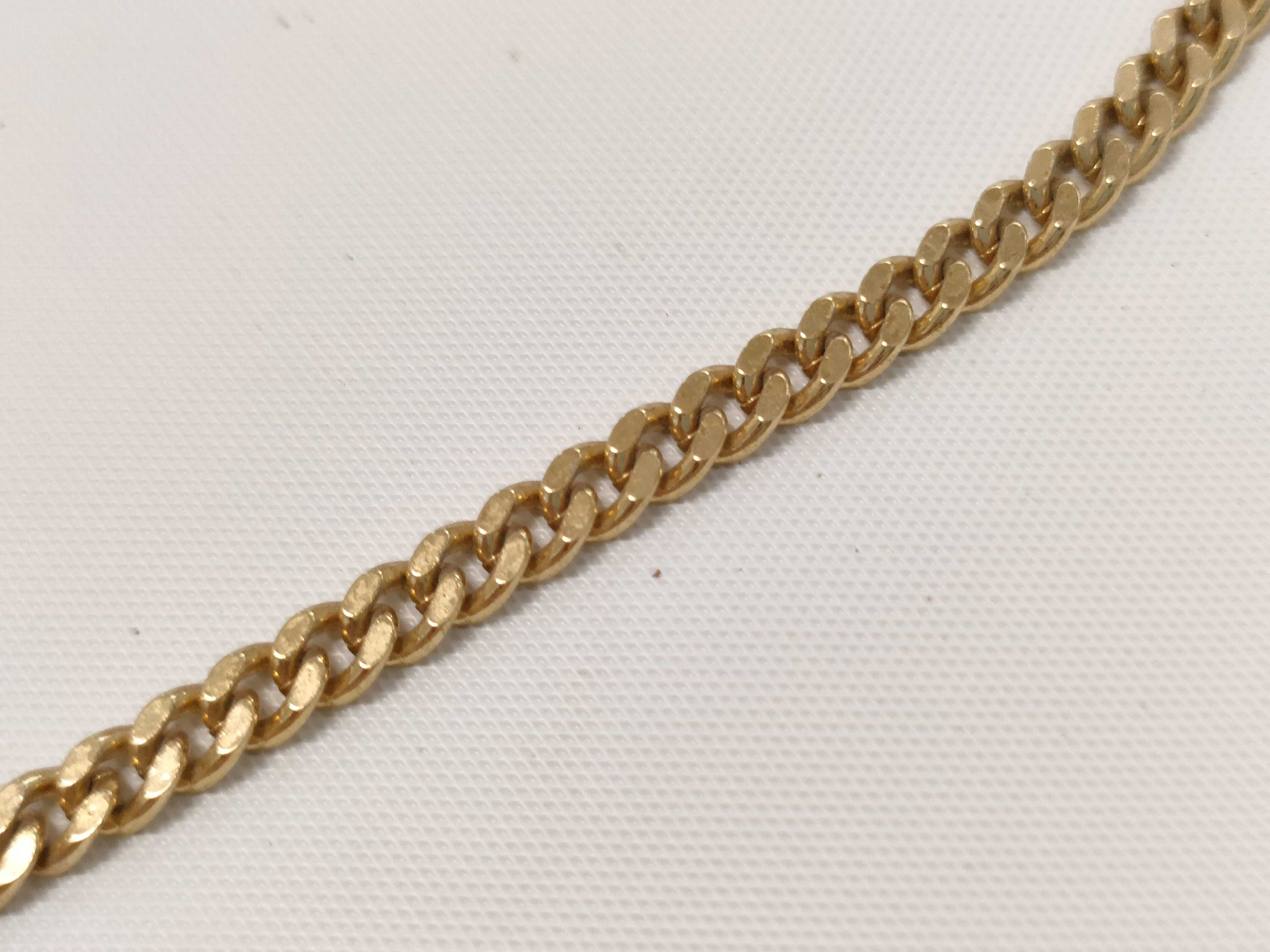 Christian necklace chain, gold and ivory necklace — view 2