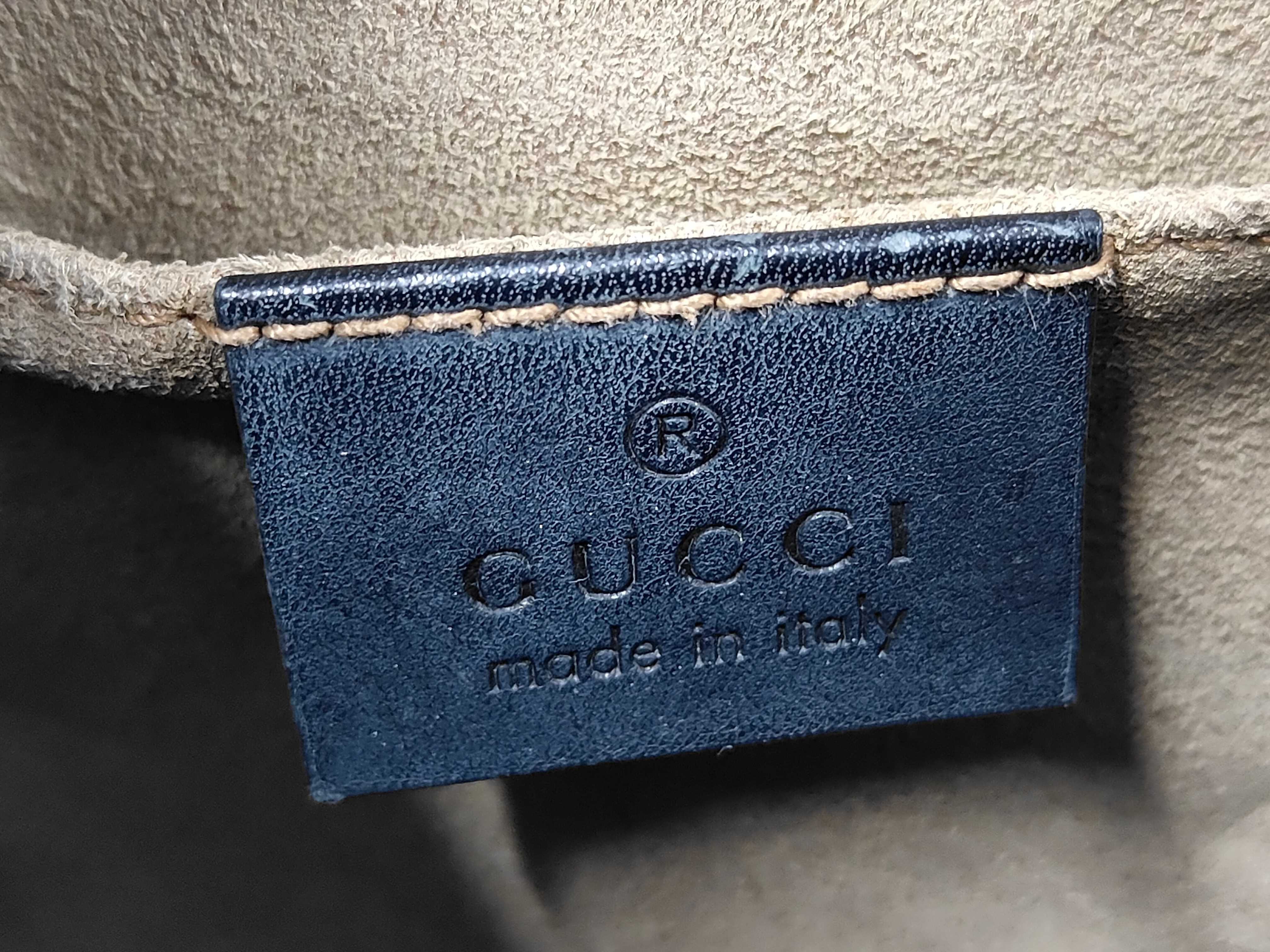 GG Supreme Padlock Backpack PVC Leather Backpack — view 11