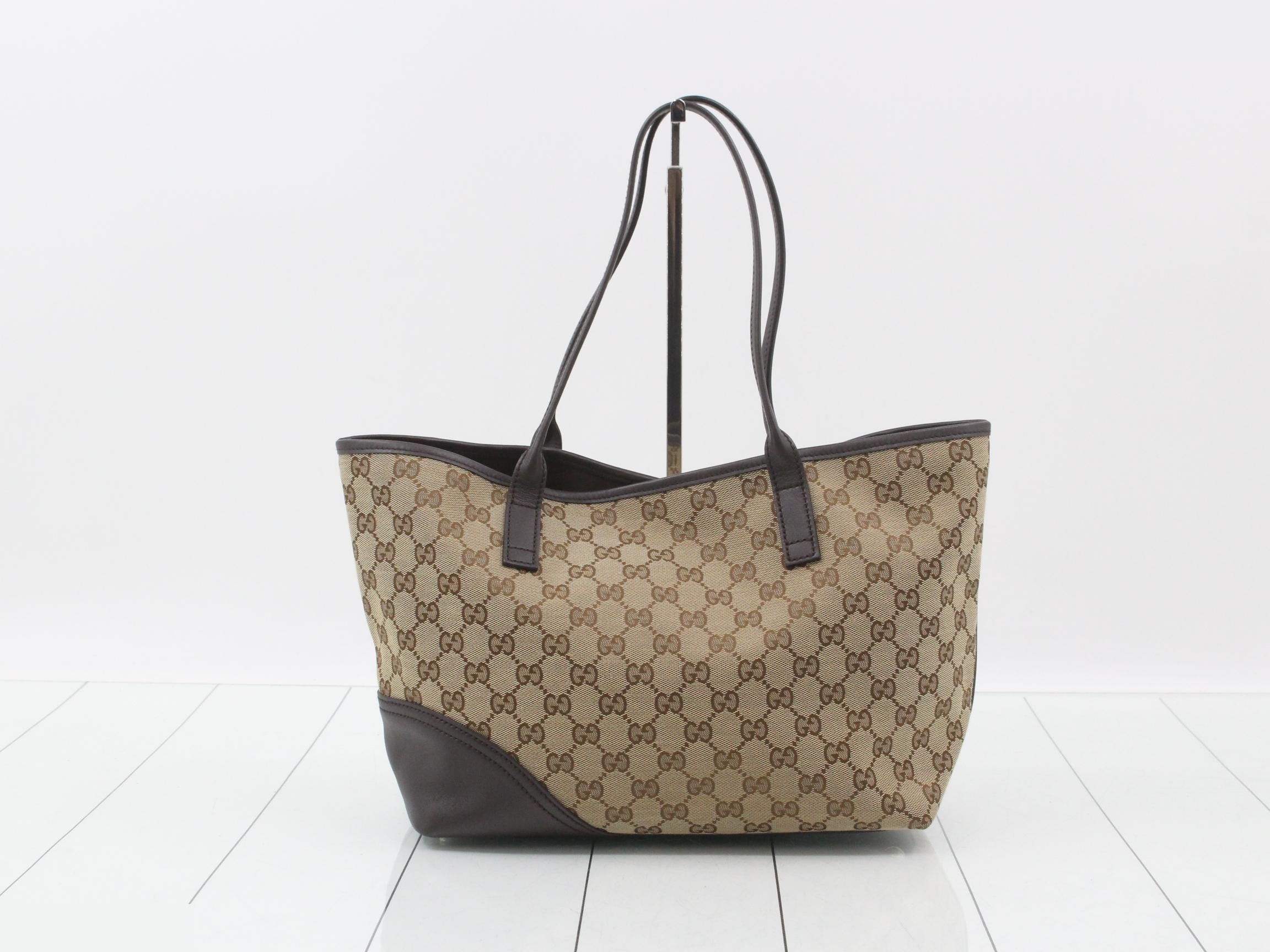GG Canvas New Brit Tote Bag — view 2