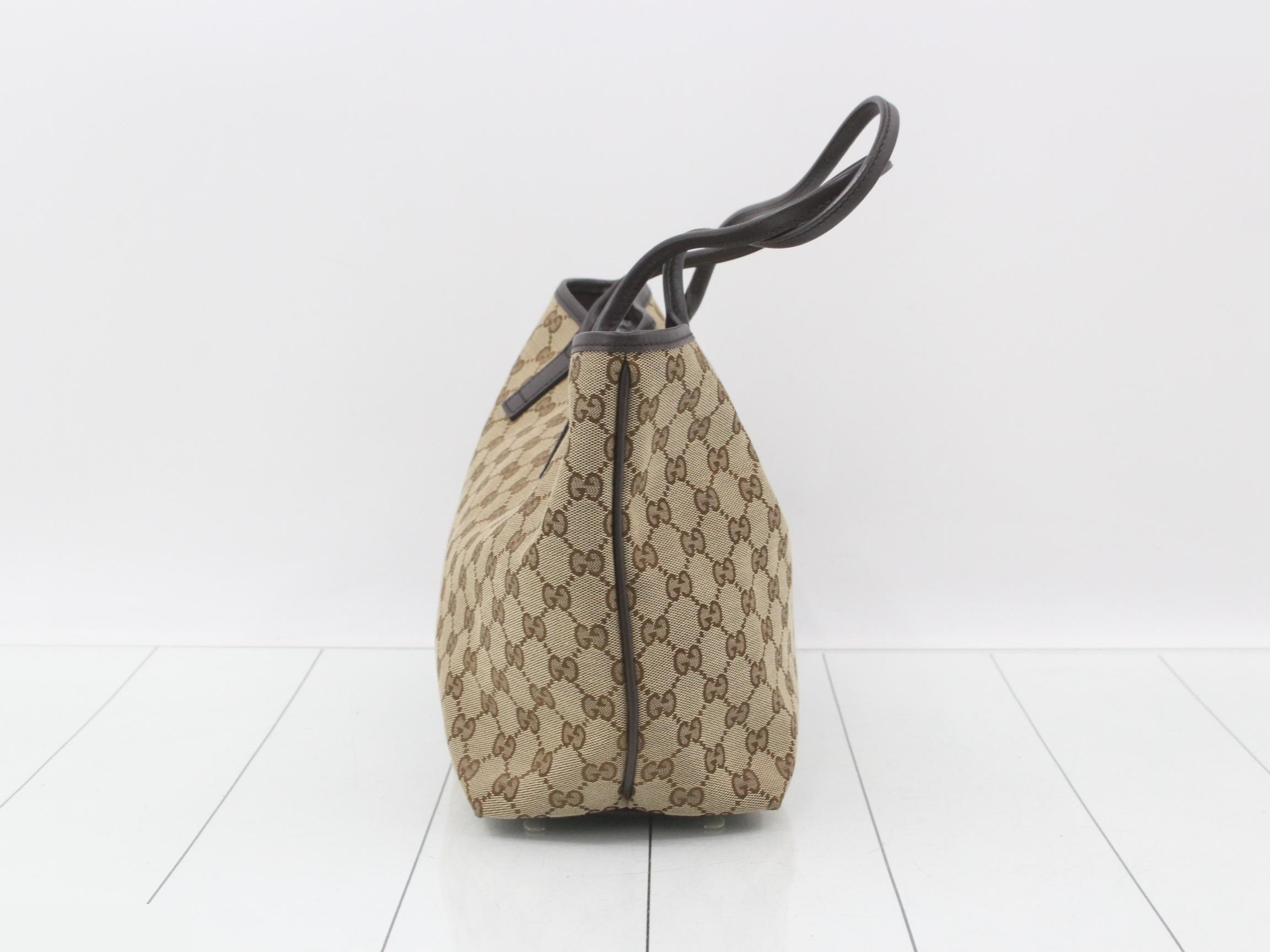 GG Canvas New Brit Tote Bag — view 4