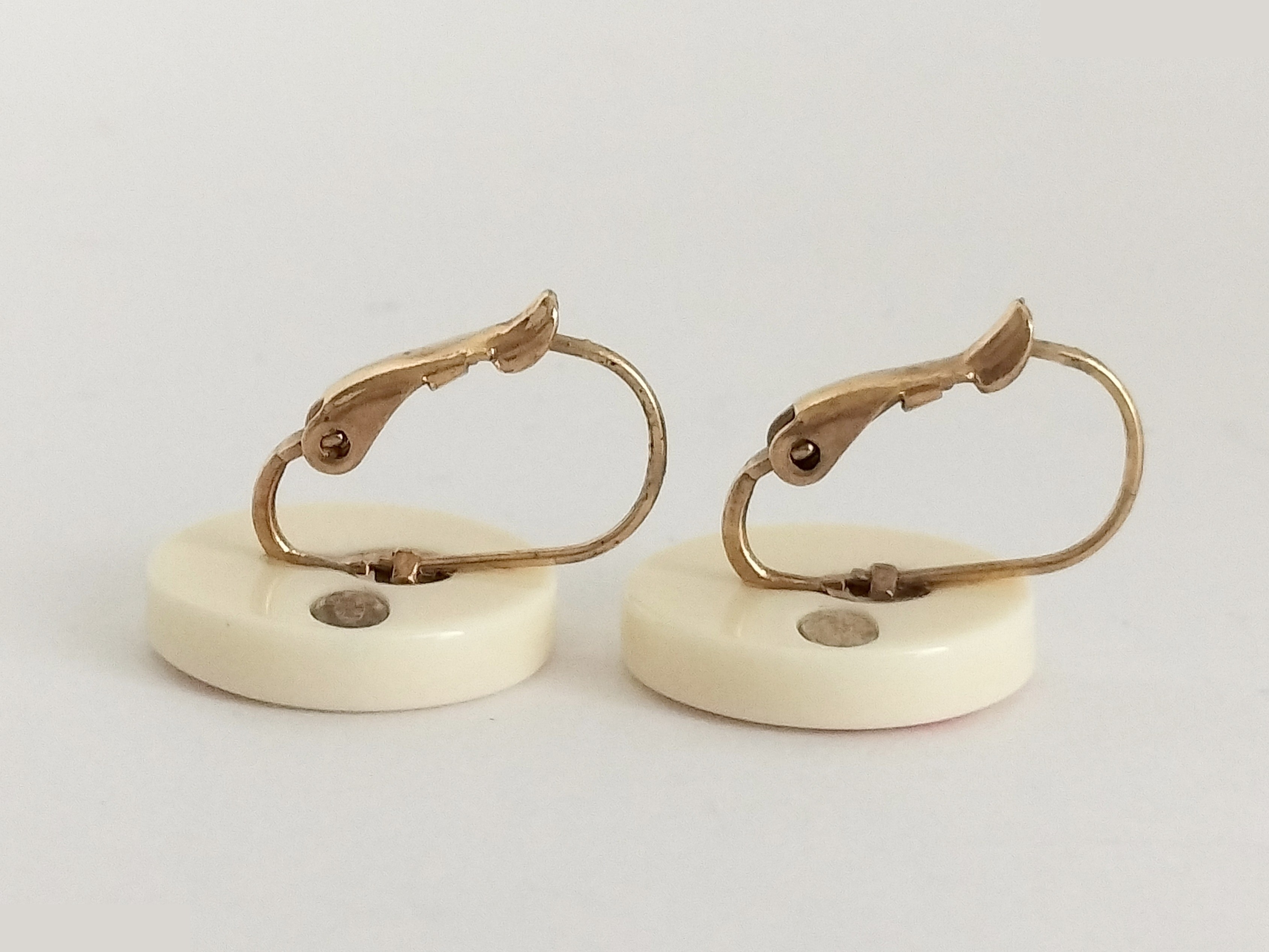 Coco Camellia Plastic Earrings — view 5