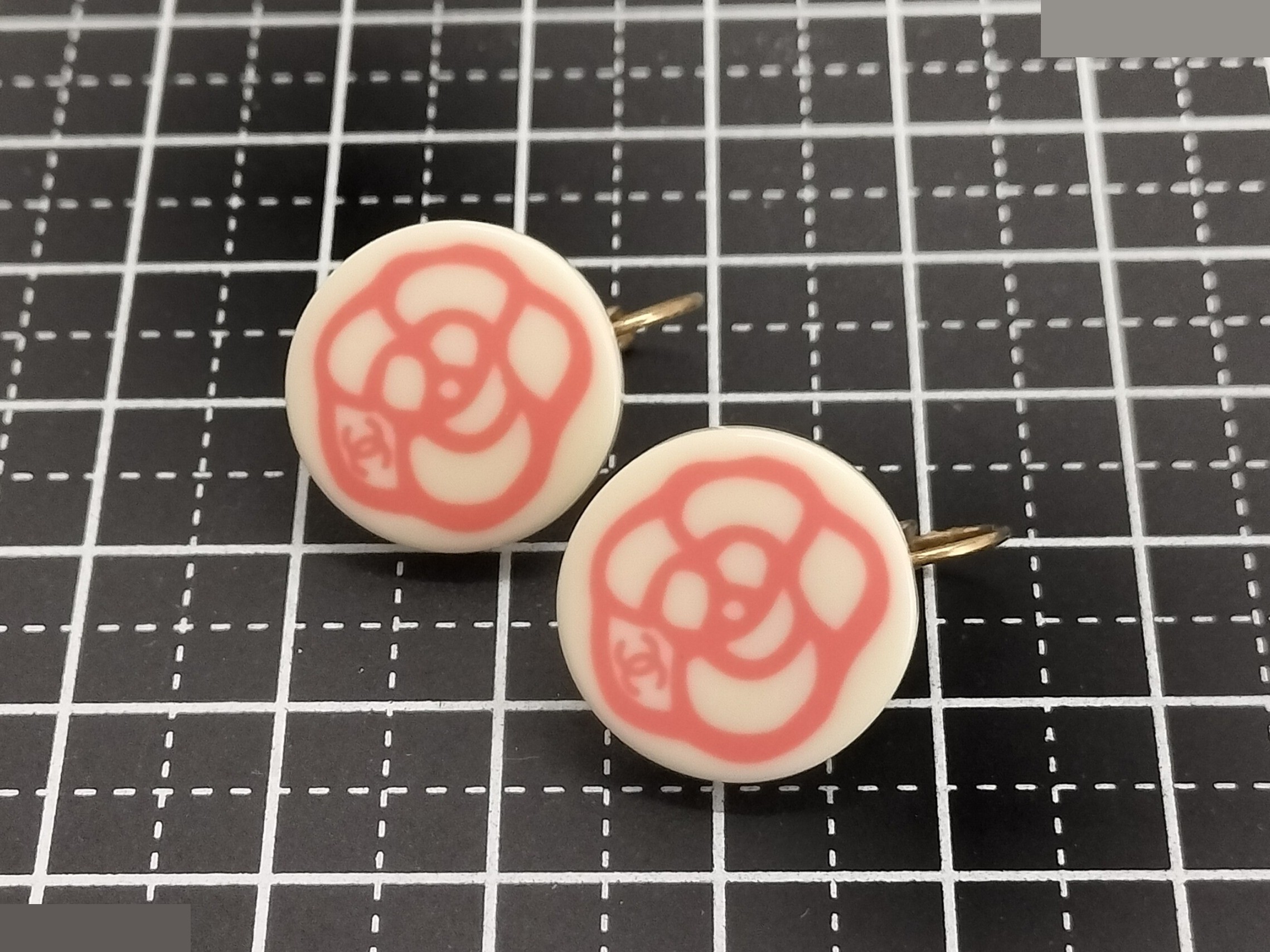 Coco Camellia Plastic Earrings — view 7