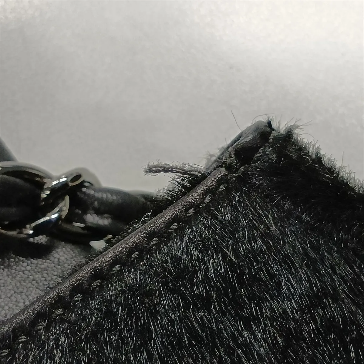 Coco Mark Calfskin Chain Shoulder Bag, Black with Silver Hardware, Item No. 11701087, Series No. 11 — view 13