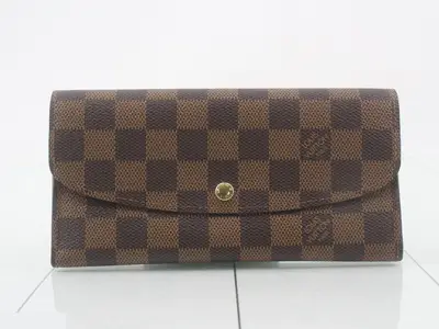 N63019 Damier Portefeuille Emilie Bi-fold Long Wallet