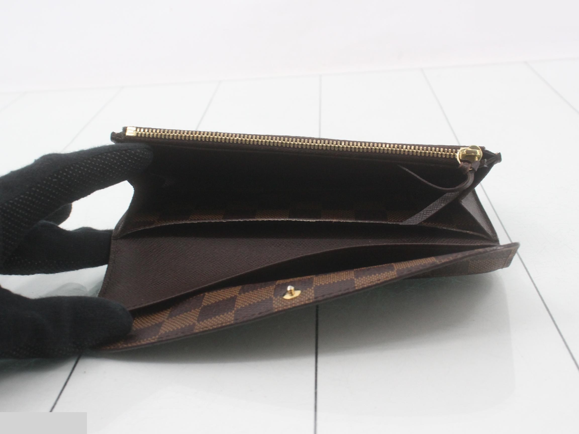 N63019 Damier Portefeuille Emilie Bi-fold Long Wallet — view 4