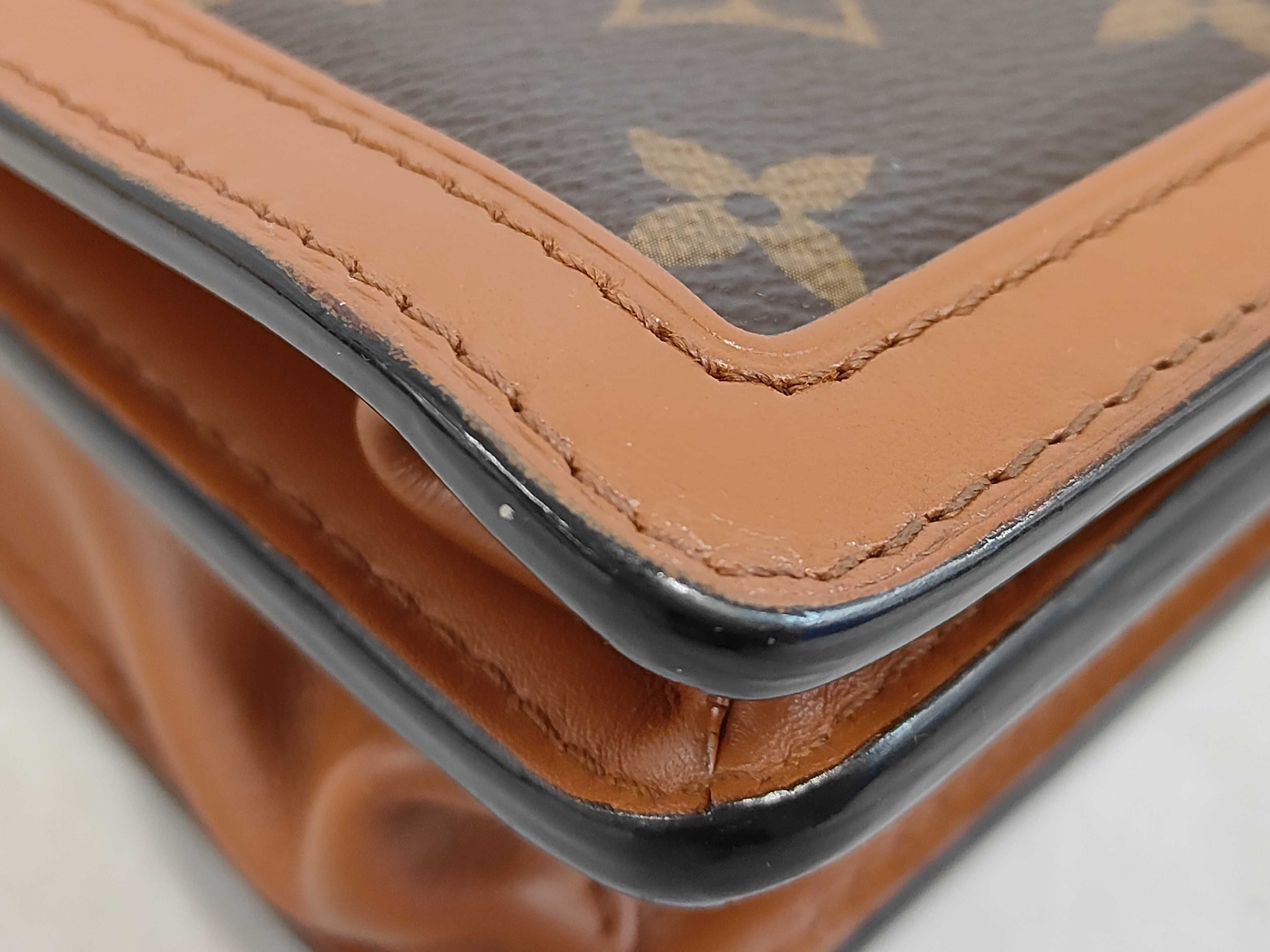 LV Louis Vuitton Monogram Dauphine Medium Shoulder Bag — view 3