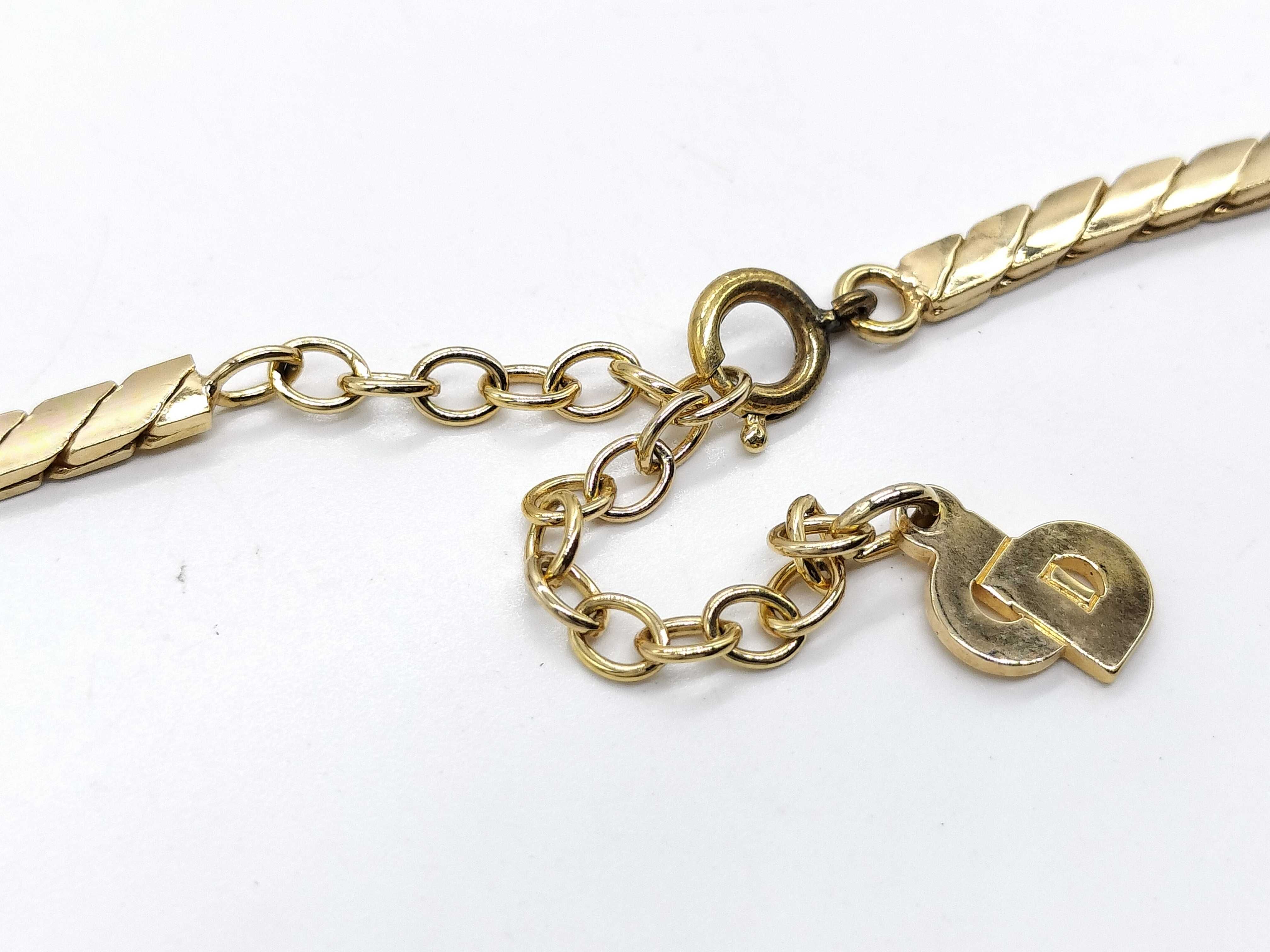 Rhinestone and Colored Stone Necklace — view 9
