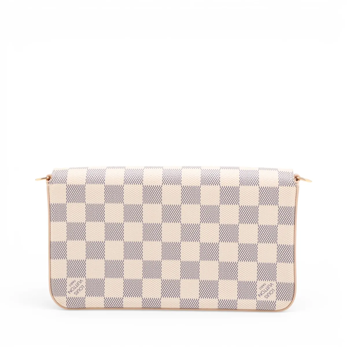 Damier Azur Pochette Felicie N63106 White (RFID detected) — view 2
