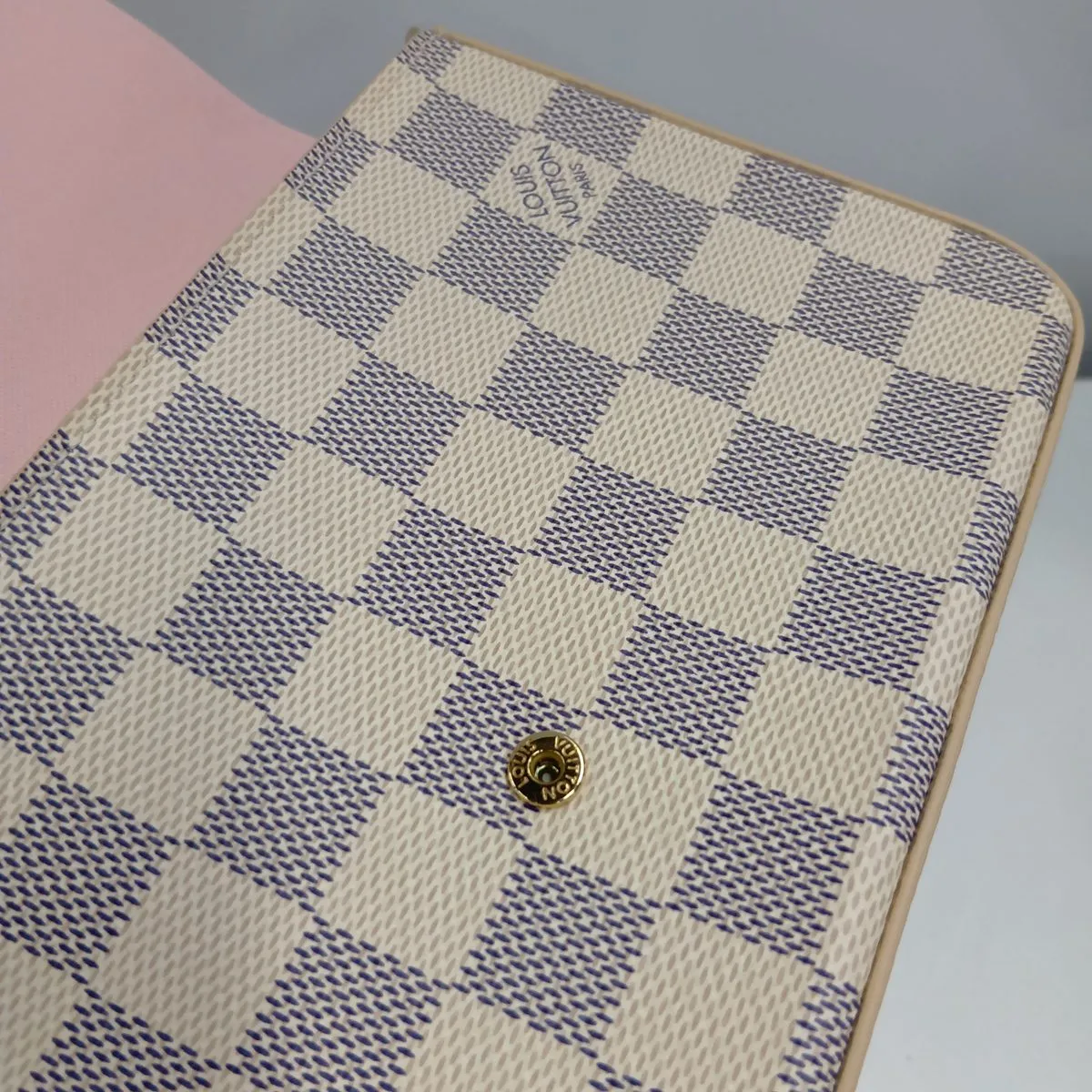 Damier Azur Pochette Felicie N63106 White (RFID detected) — view 13