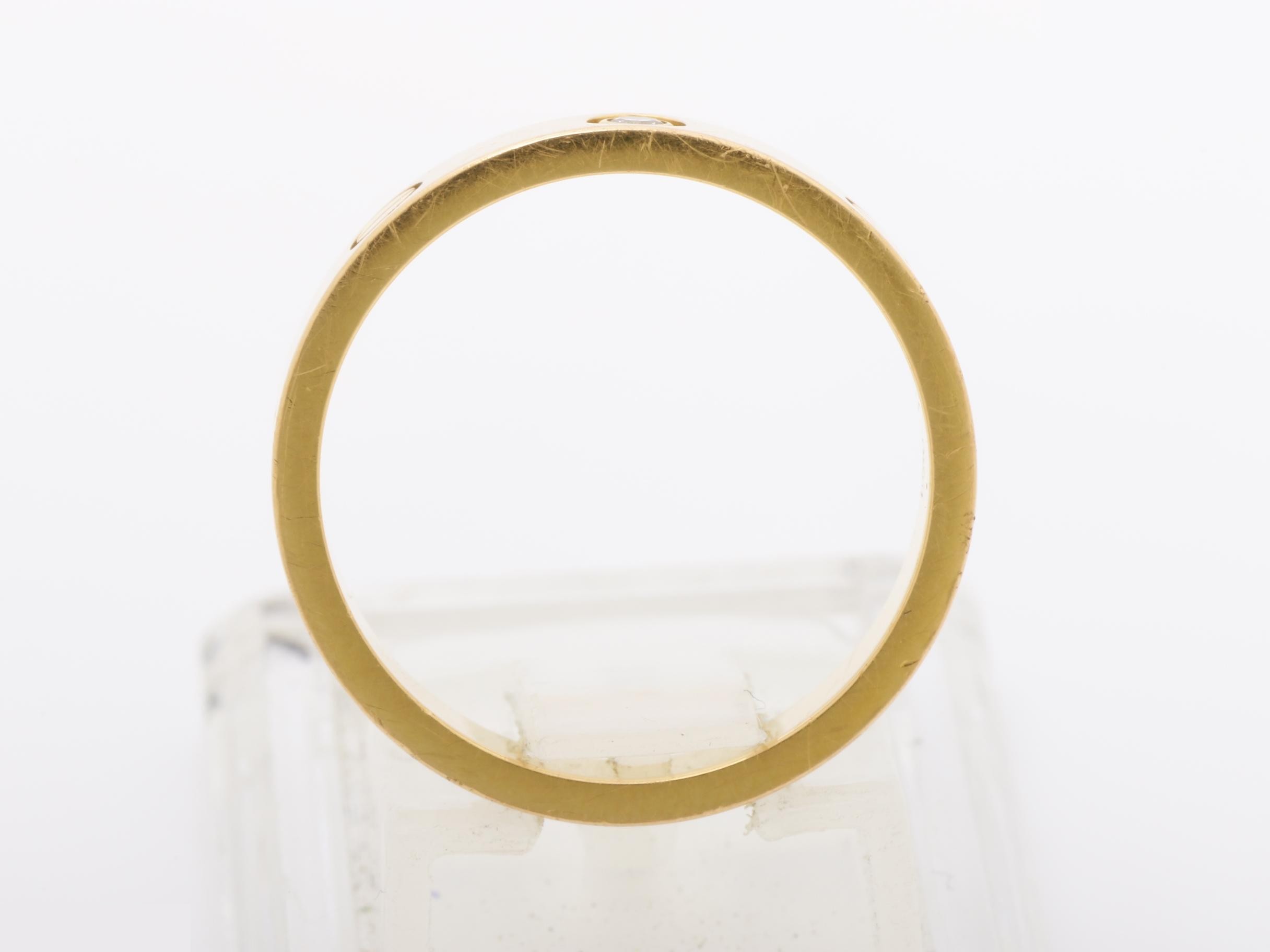 Mini Love Ring, Diamond, Au750PG, 4.96g, Size #55 / Width approx. 39mm — view 5
