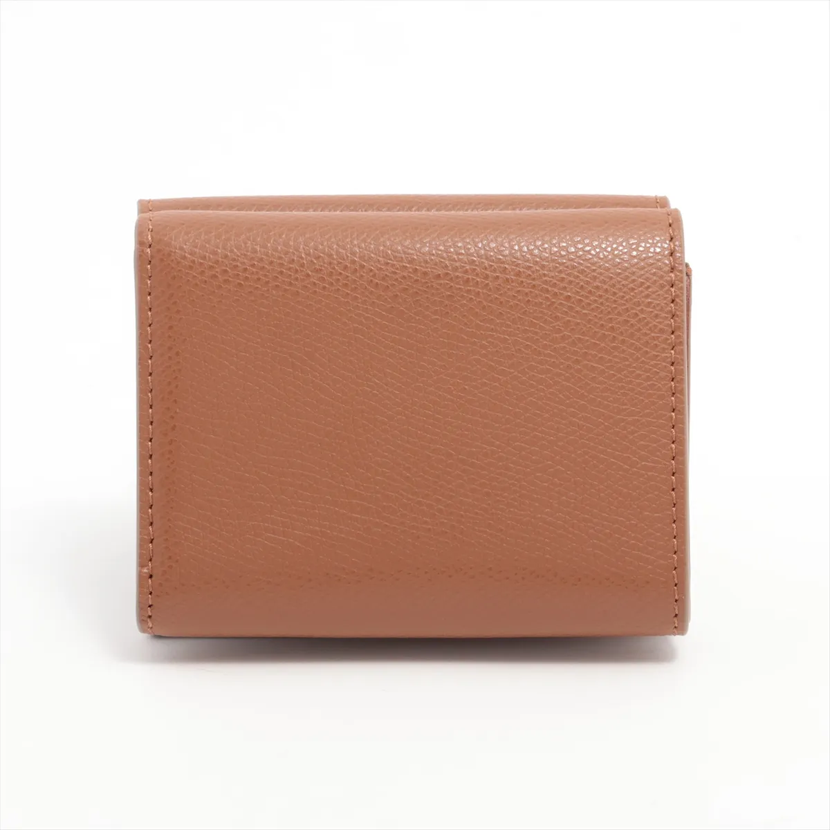 FF Diamond 8M0480 Leather Compact Wallet Brown — view 2