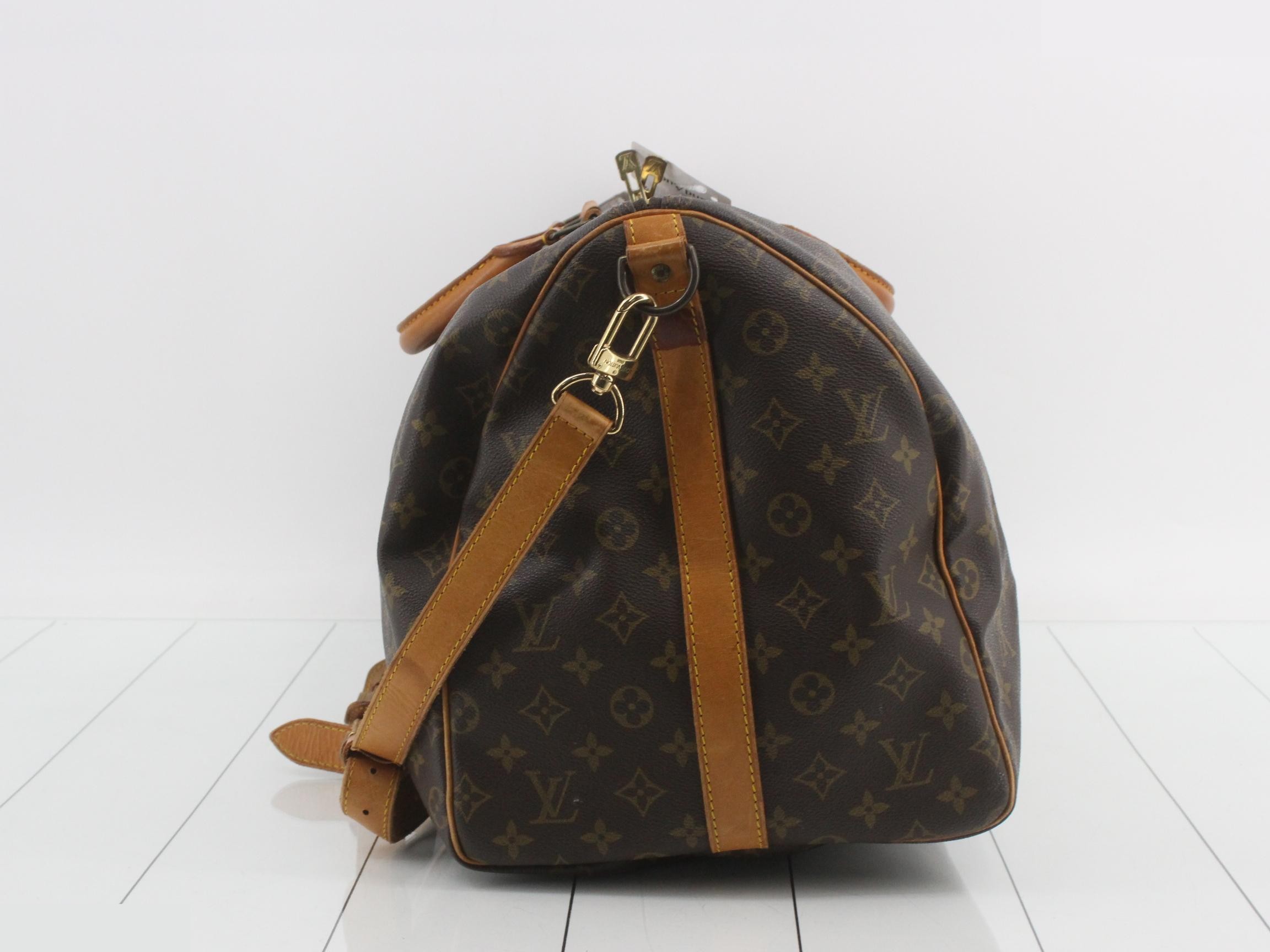 Keepall Bandoulière 55 with shoulder strap — view 3