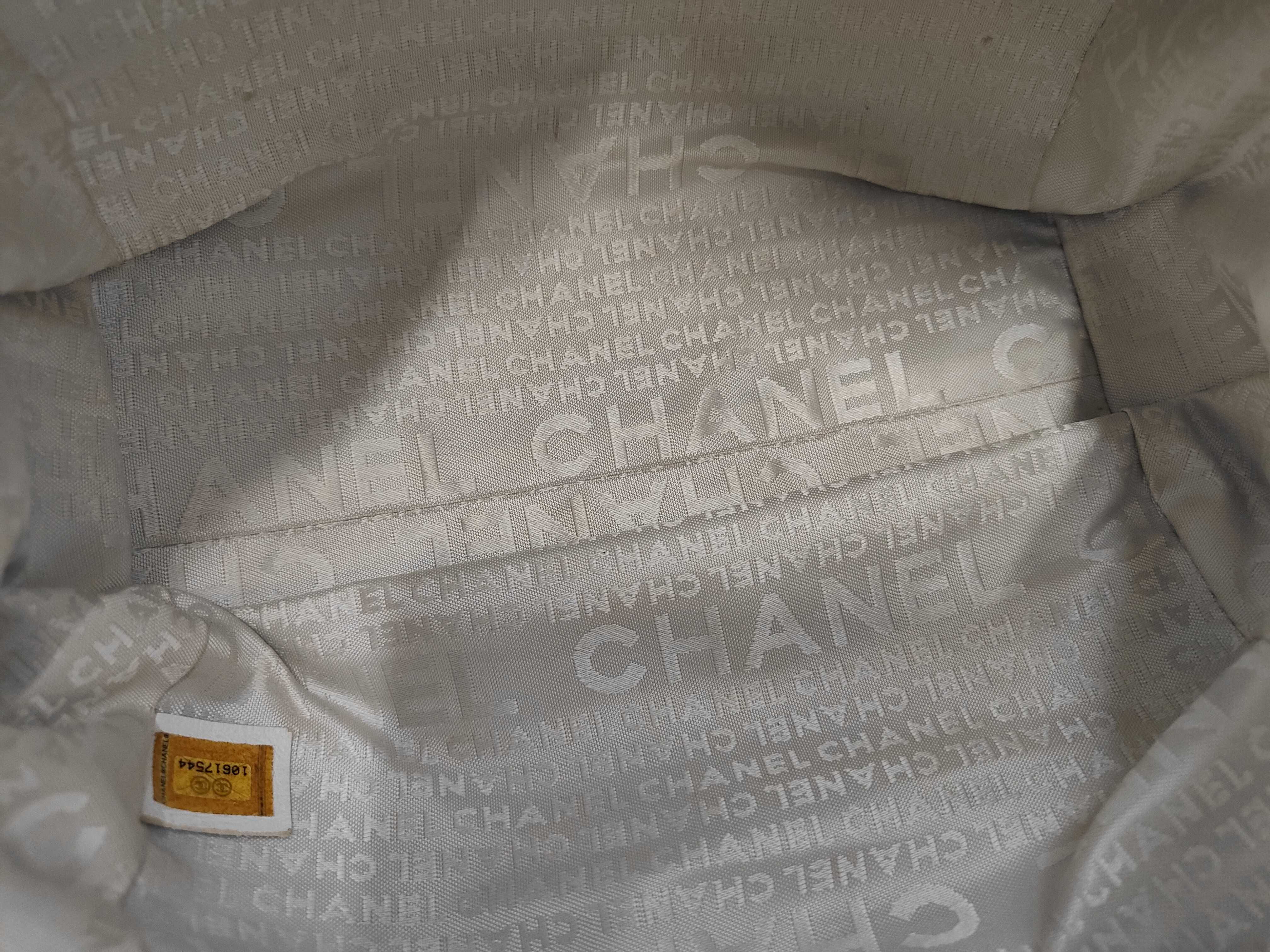 Coco Mark All-Leather Handbag with Serial Card and Sticker — view 8