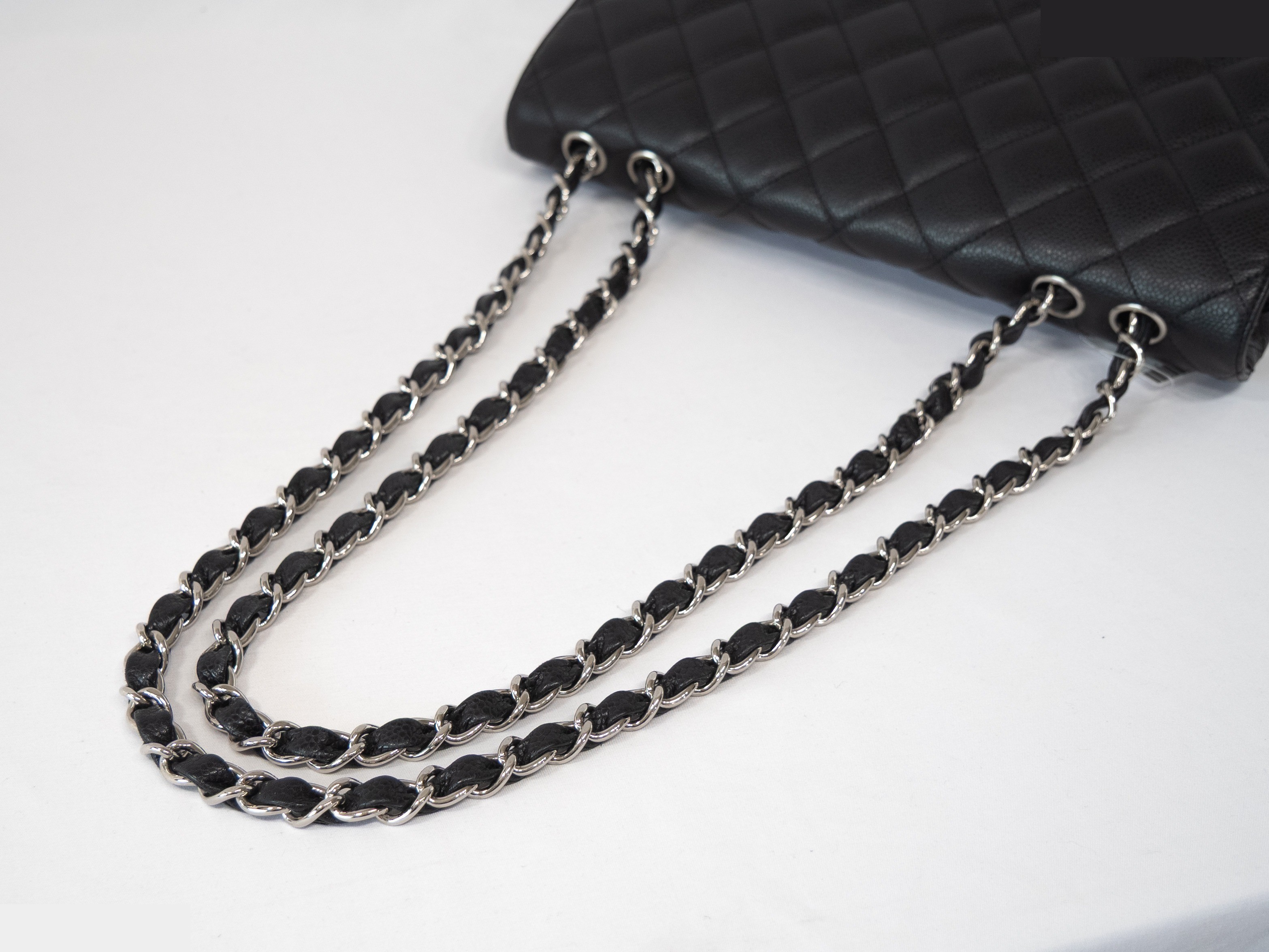 Large Matelassé Seal Caviar — view 4