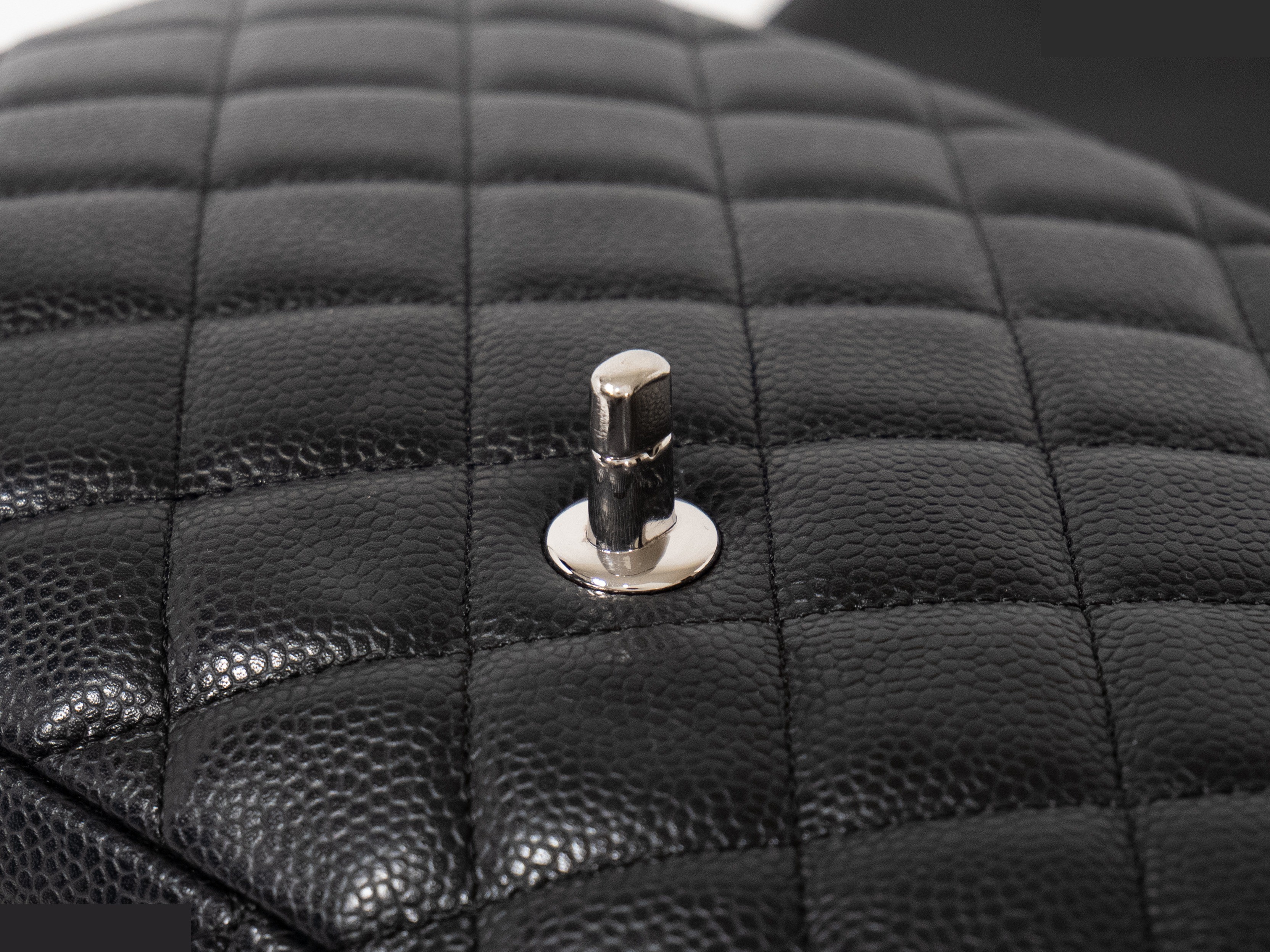Large Matelassé Seal Caviar — view 8