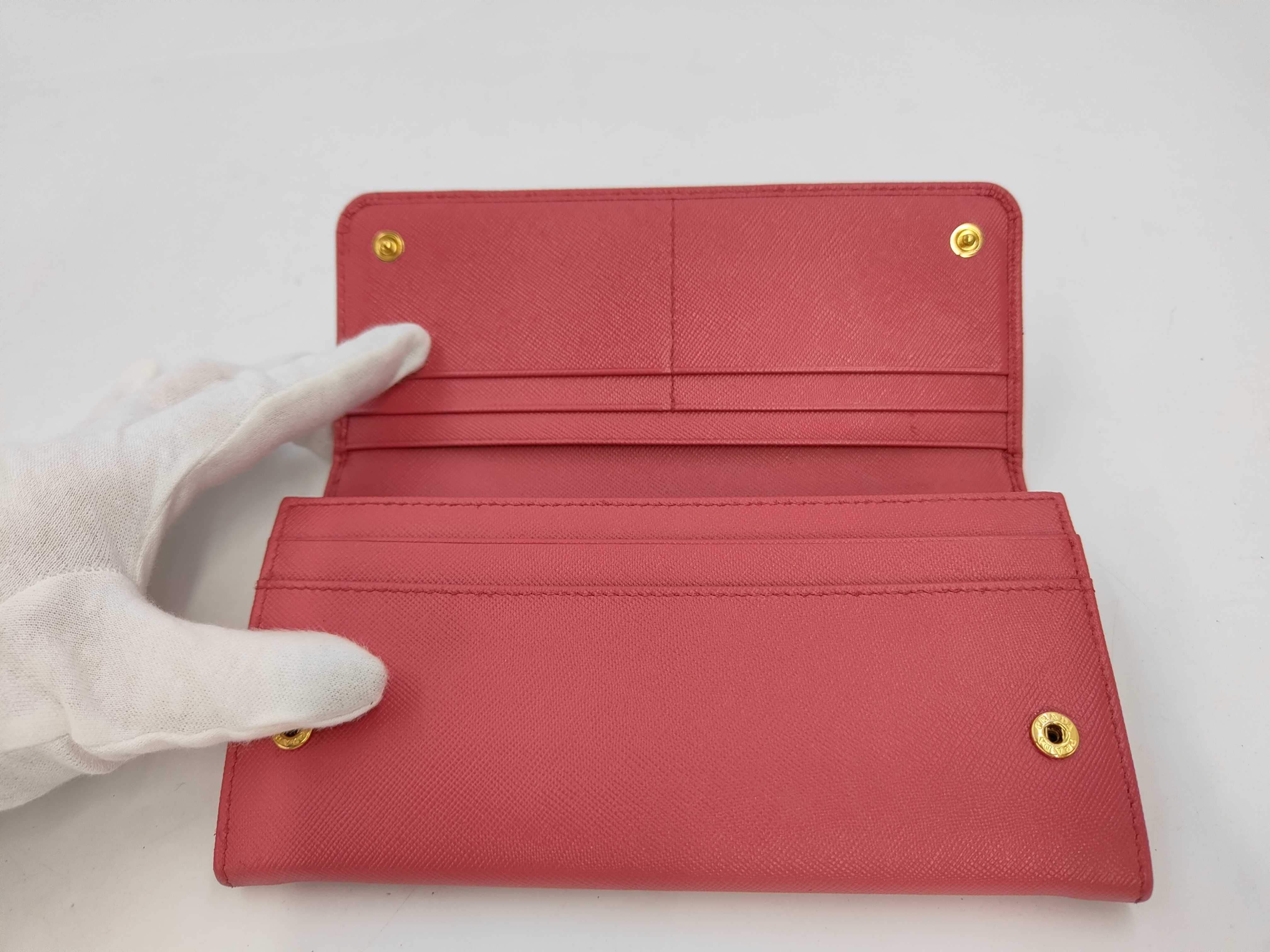 Saffiano Flap Long Wallet 1M1132 — view 9