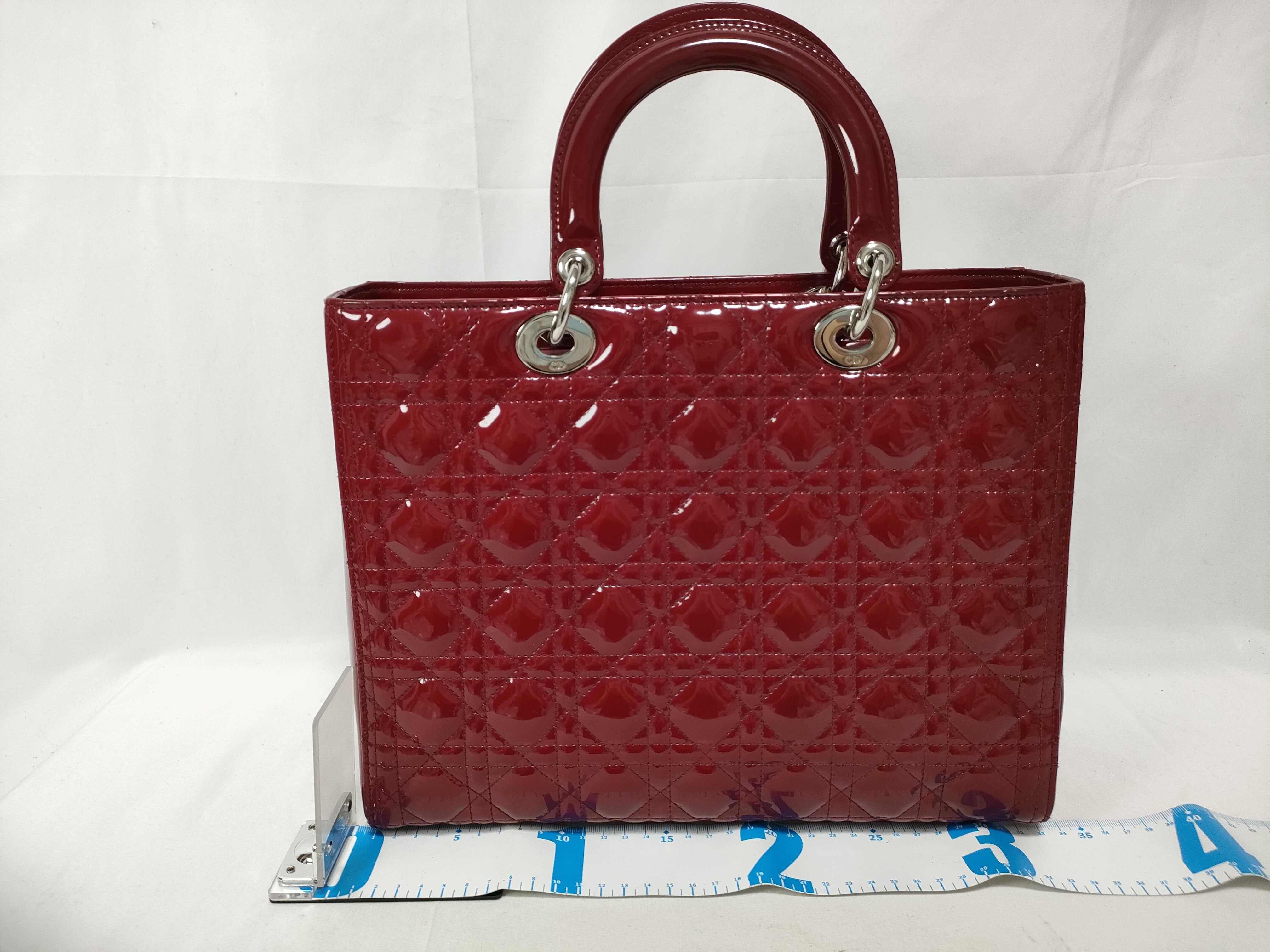 Lady Dior Enamel Lady Handbag — view 2