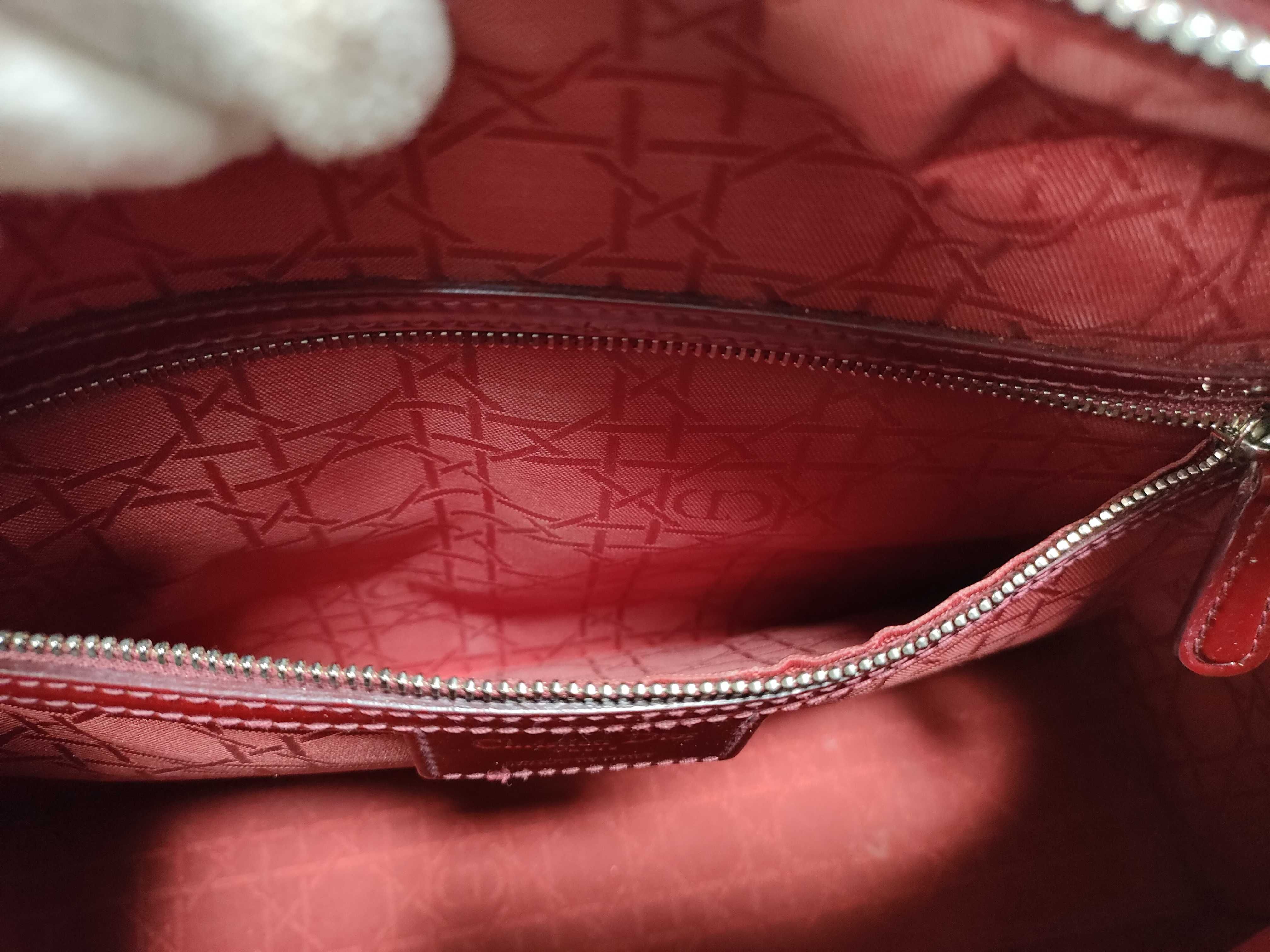 Lady Dior Enamel Lady Handbag — view 15