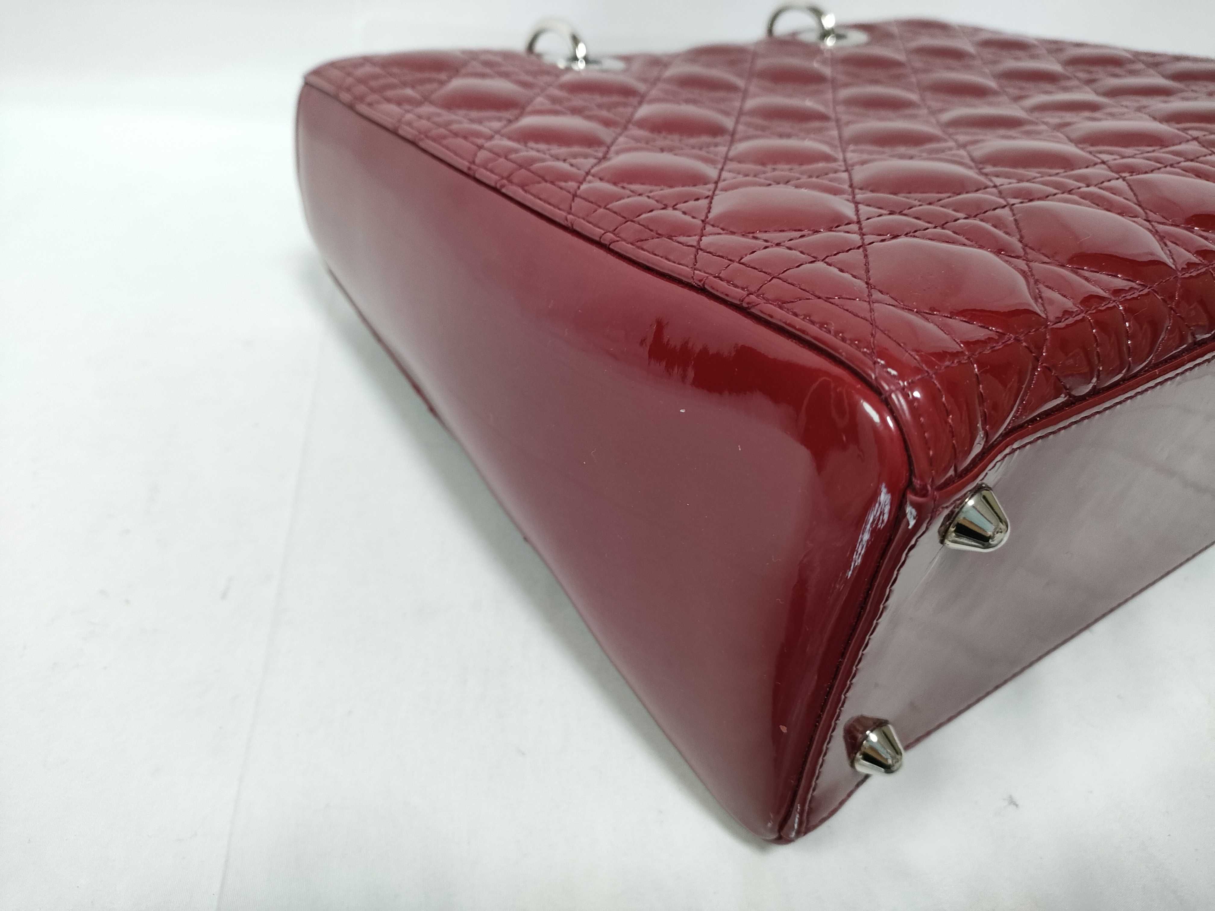 Lady Dior Enamel Lady Handbag — view 5