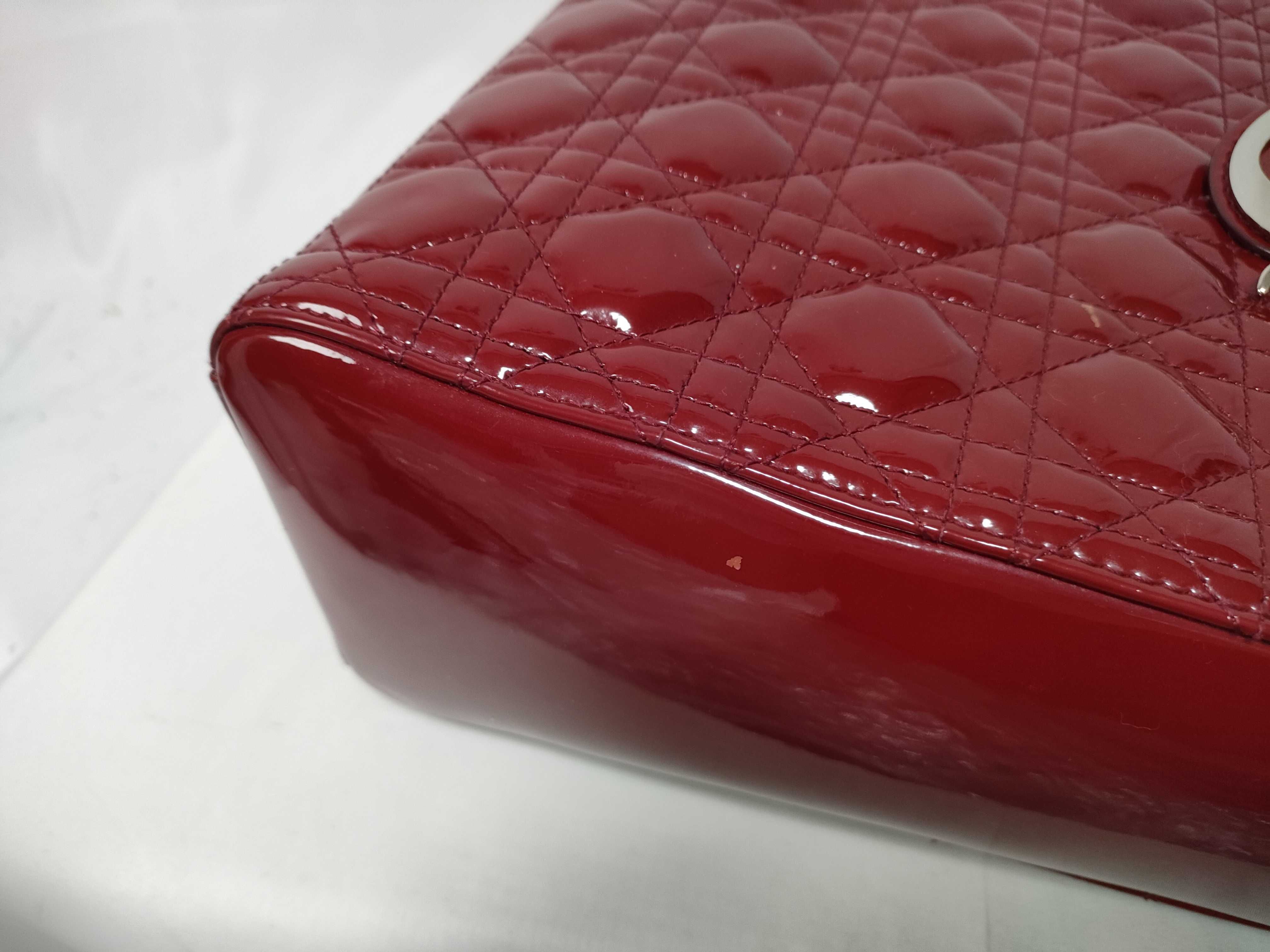 Lady Dior Enamel Lady Handbag — view 6