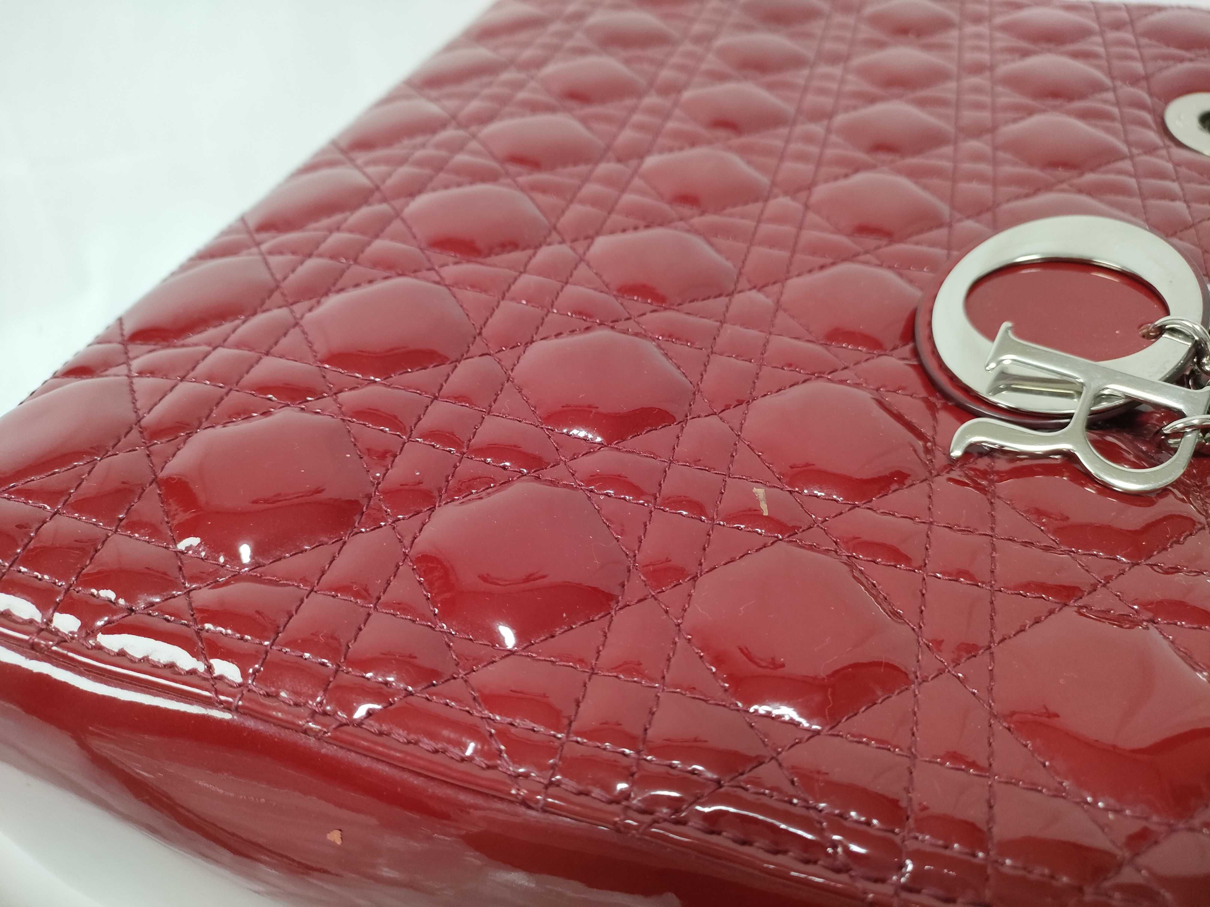 Lady Dior Enamel Lady Handbag — view 7
