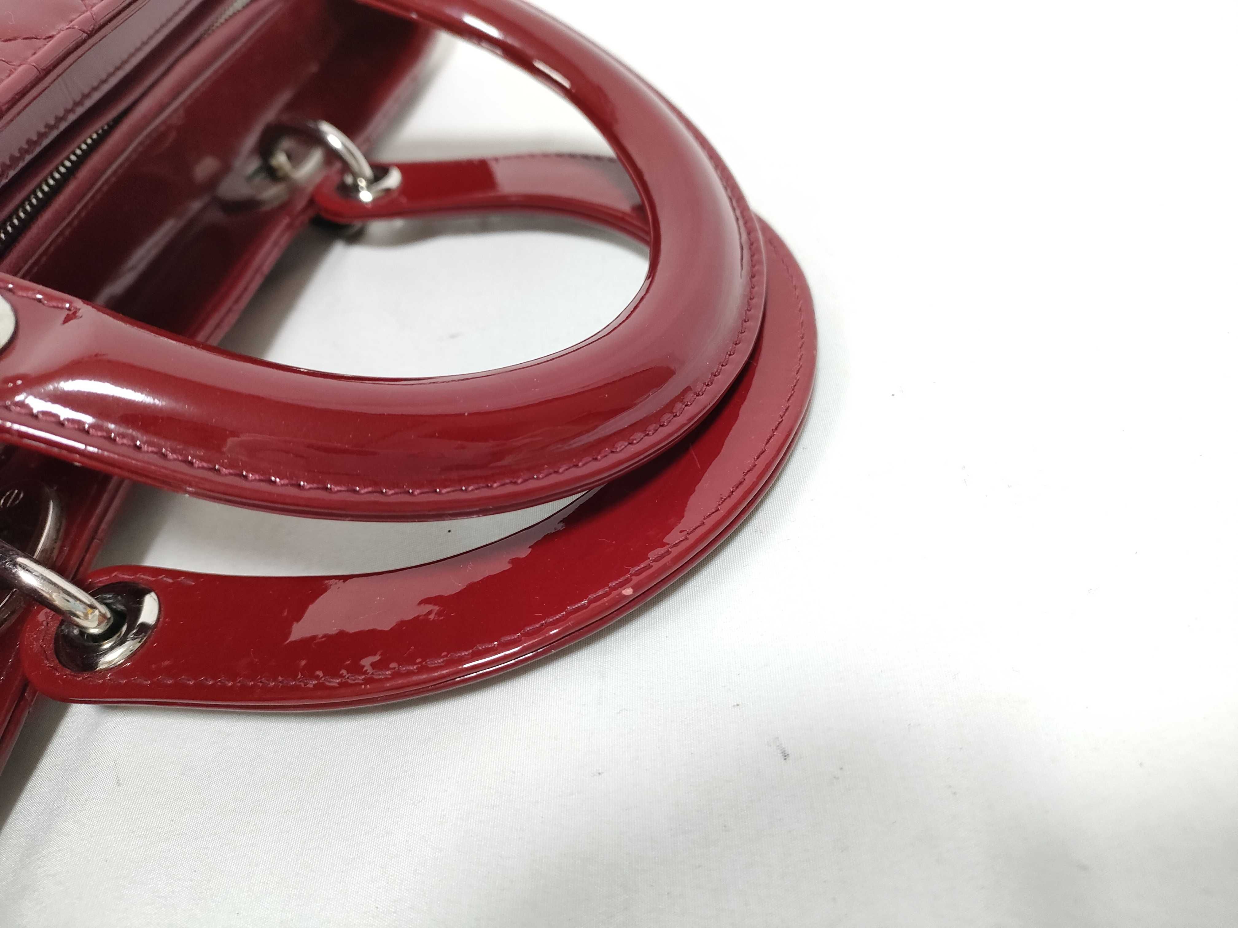 Lady Dior Enamel Lady Handbag — view 9