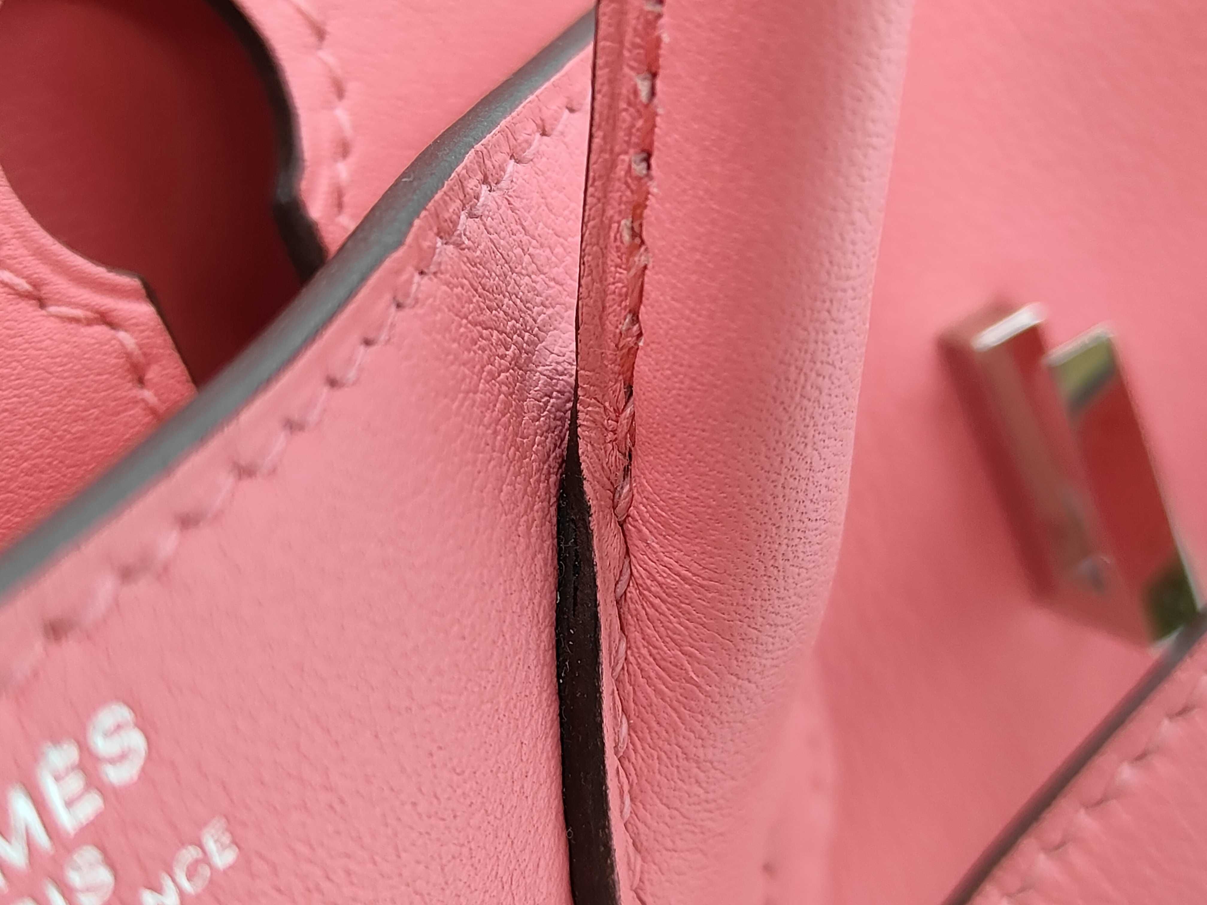Birkin 25 Swift Leather, C Stamp, Clochette Key, Padlock, Handbag — view 11