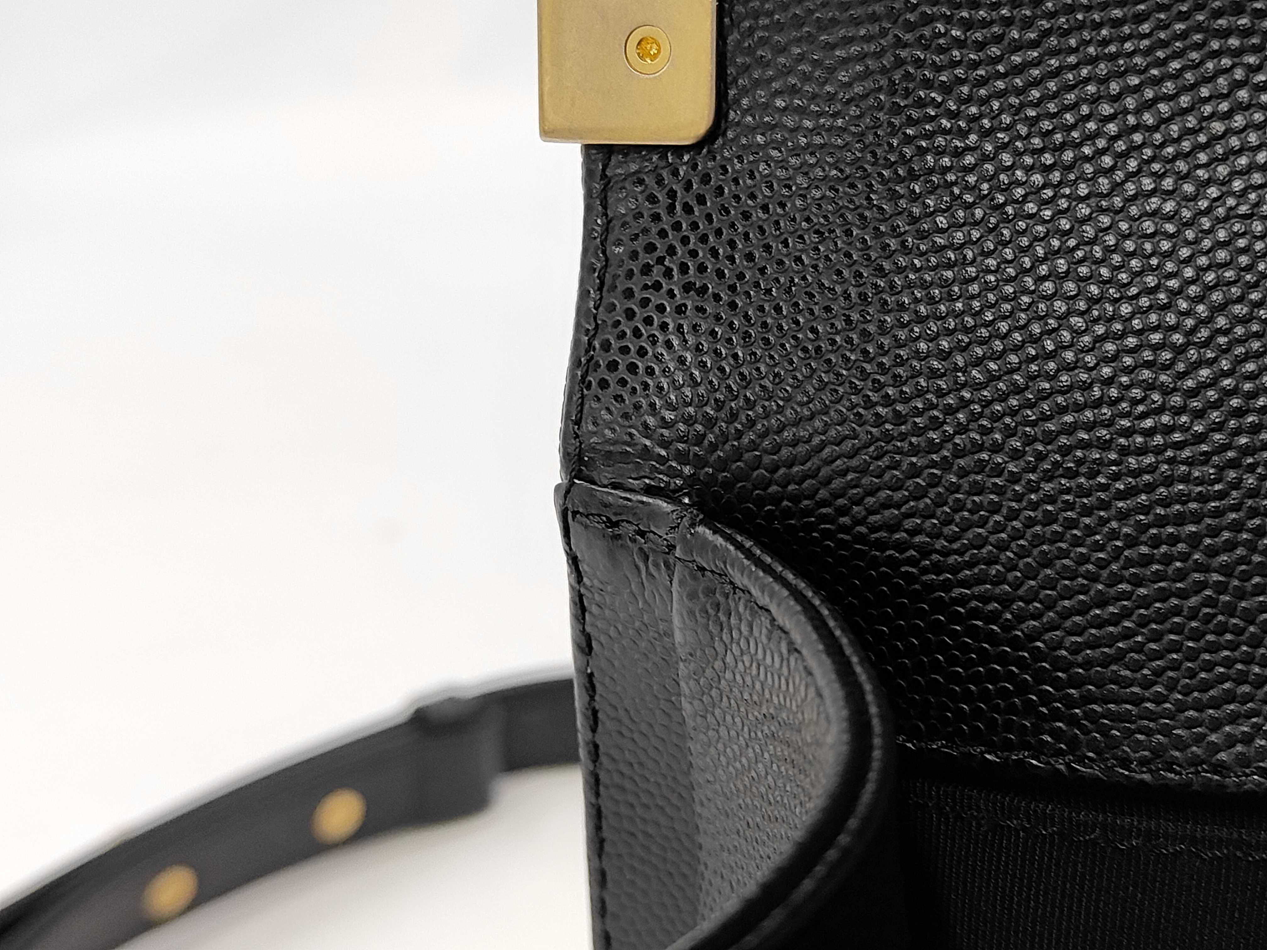 Boy Chanel Caviar Matelassé Shoulder Bag — view 12