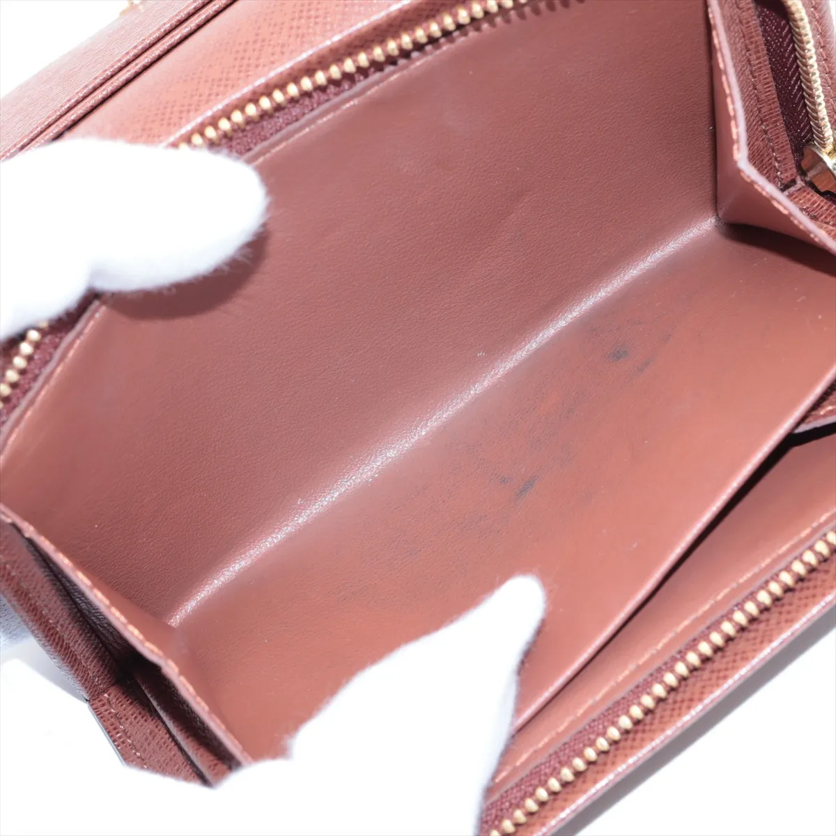 Monogram Portemonnaie Bietrezor M61730 CA1015 Brown Compact Wallet — view 5