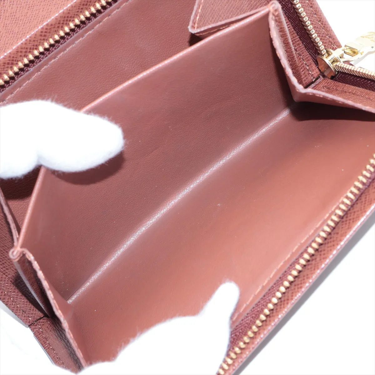 Monogram Portemonnaie Bietrezor M61730 CA1015 Brown Compact Wallet — view 6