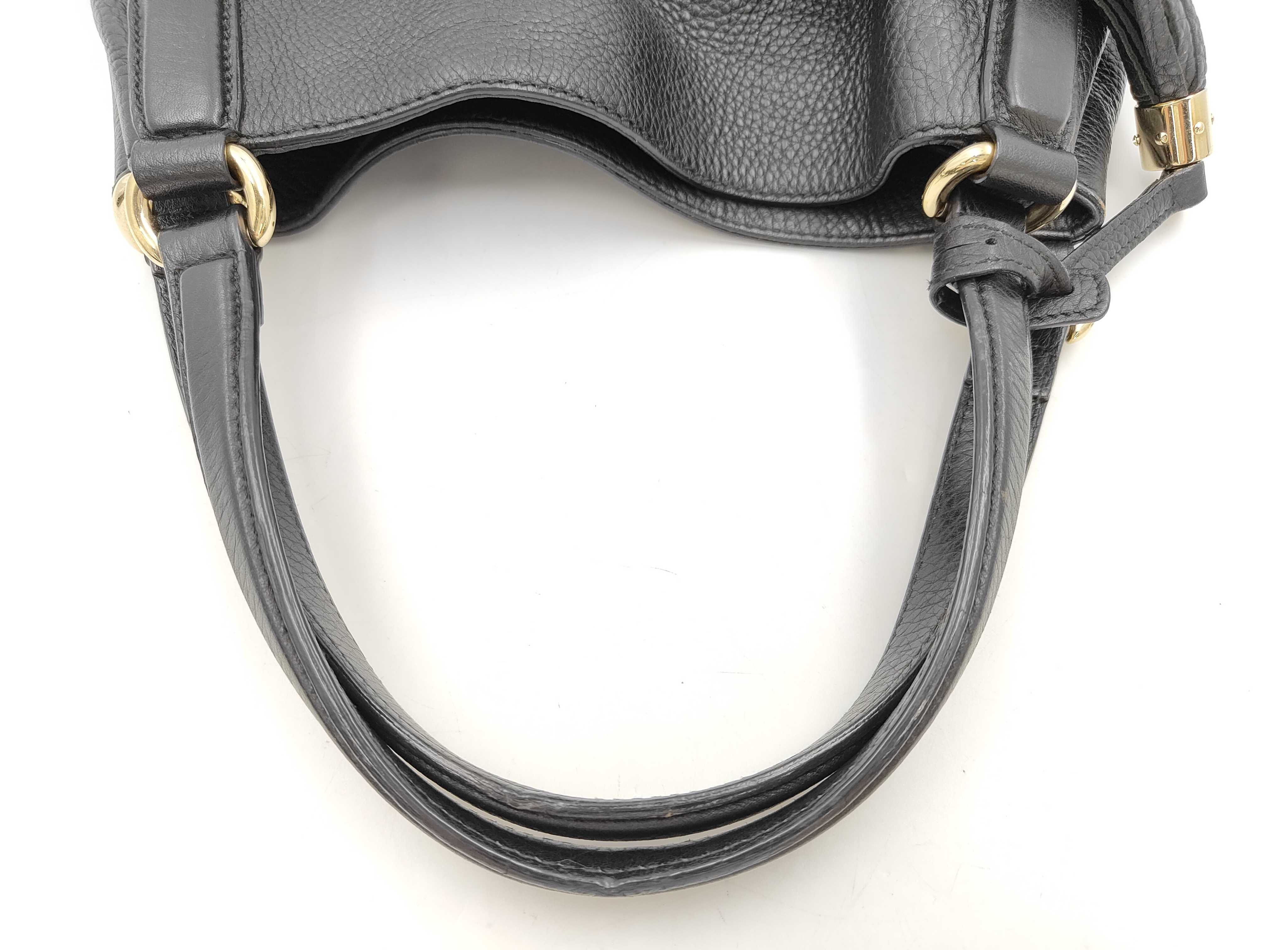 Soho Handbag, 282309, Black Leather Handbag — view 5