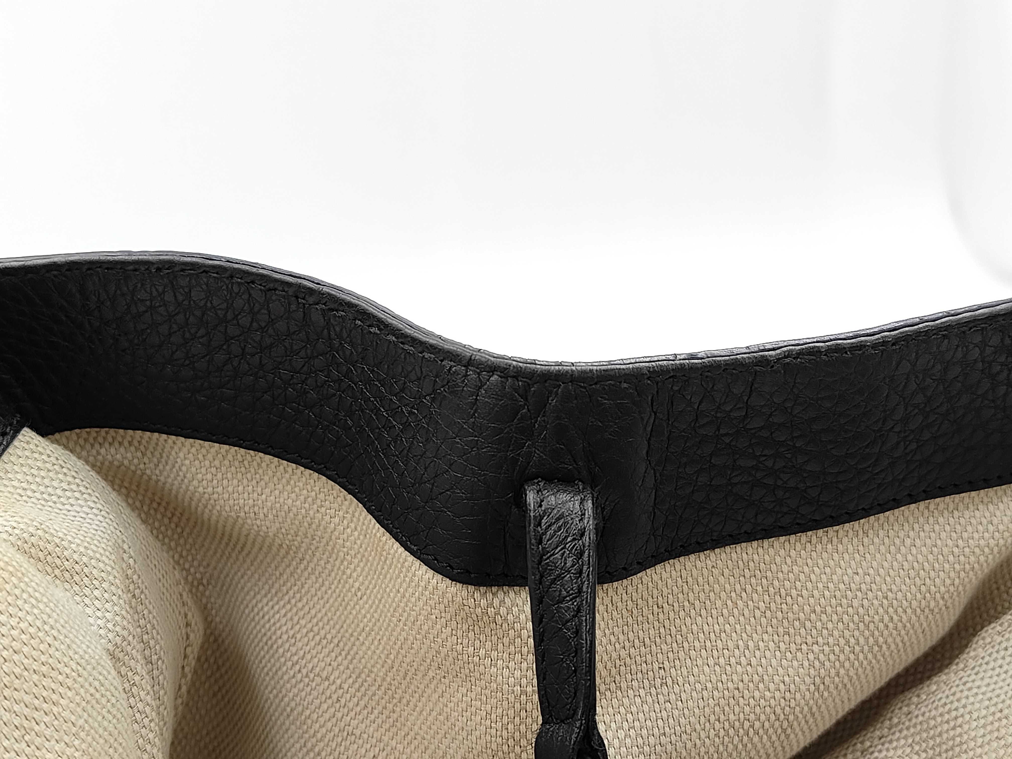 Soho Handbag, 282309, Black Leather Handbag — view 8