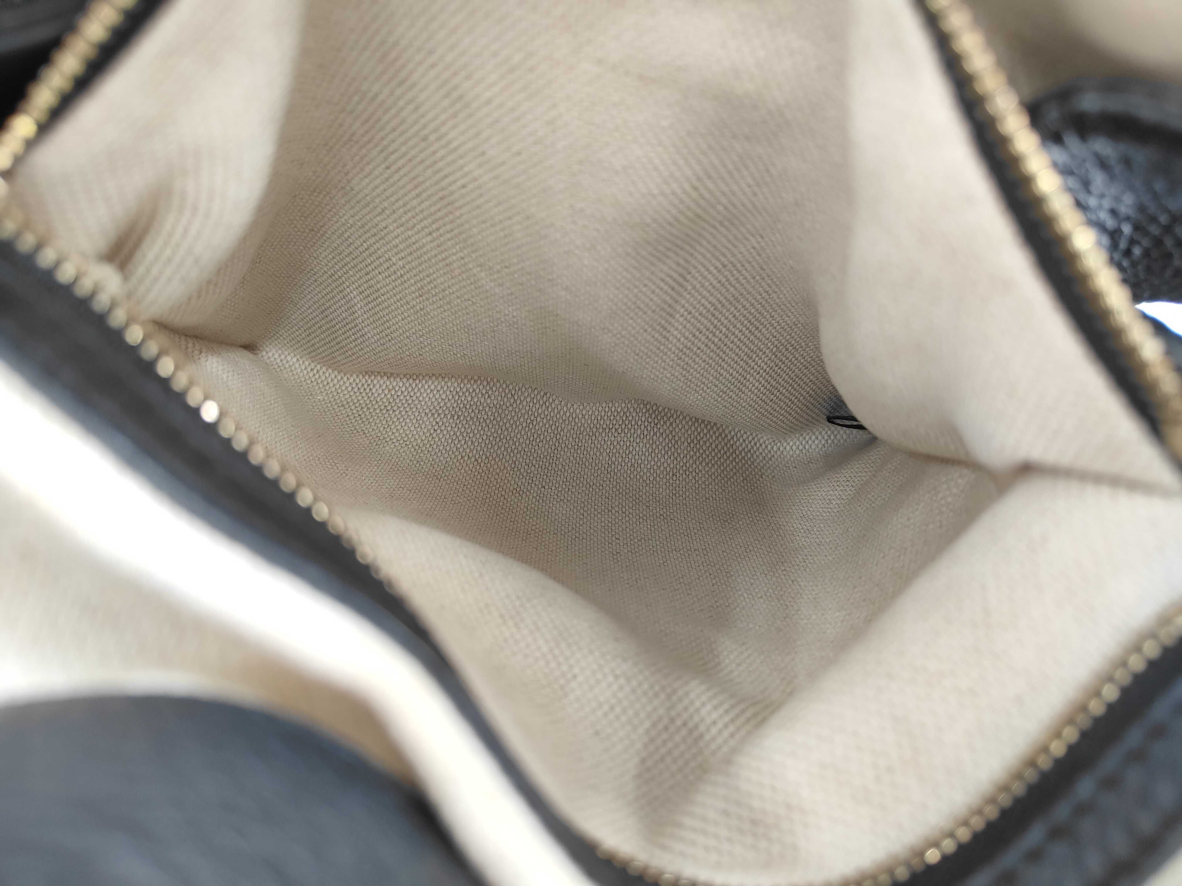 Soho Handbag, 282309, Black Leather Handbag — view 10
