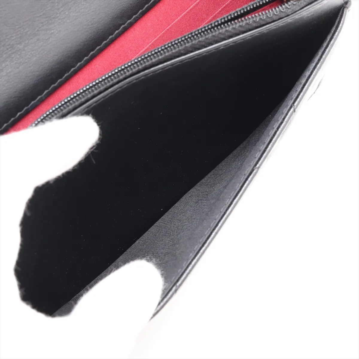 19 Lambskin Chain Shoulder Bag, Black with Gold and Silver Hardware, 29729514, serial number in the 29 range. — view 11